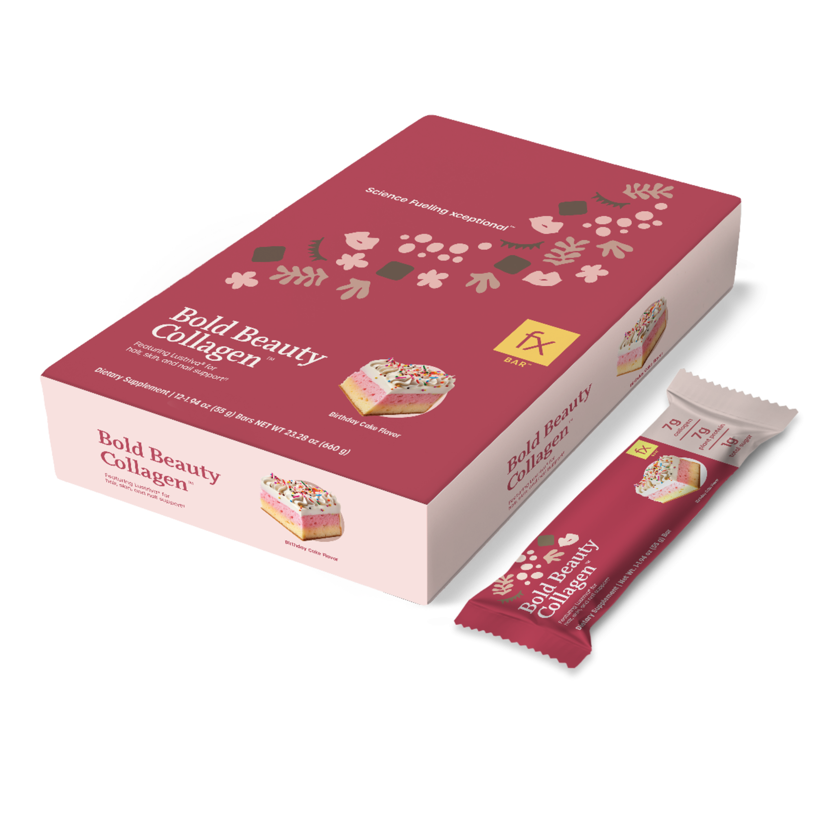 Designs for Health Bold Beauty Collagen 12 Bars