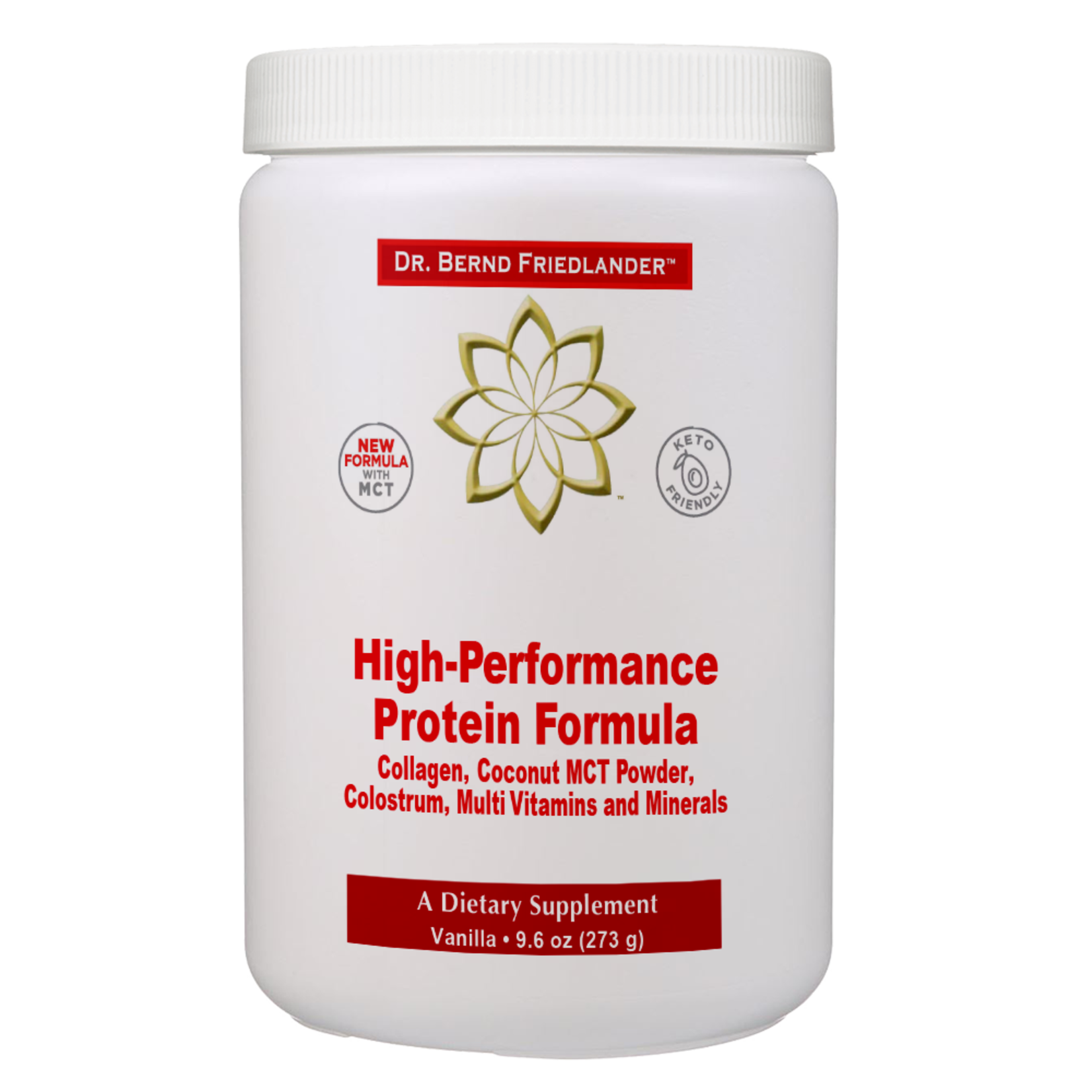 High-Performance Vanilla Protein w/collagen and minerals 300g