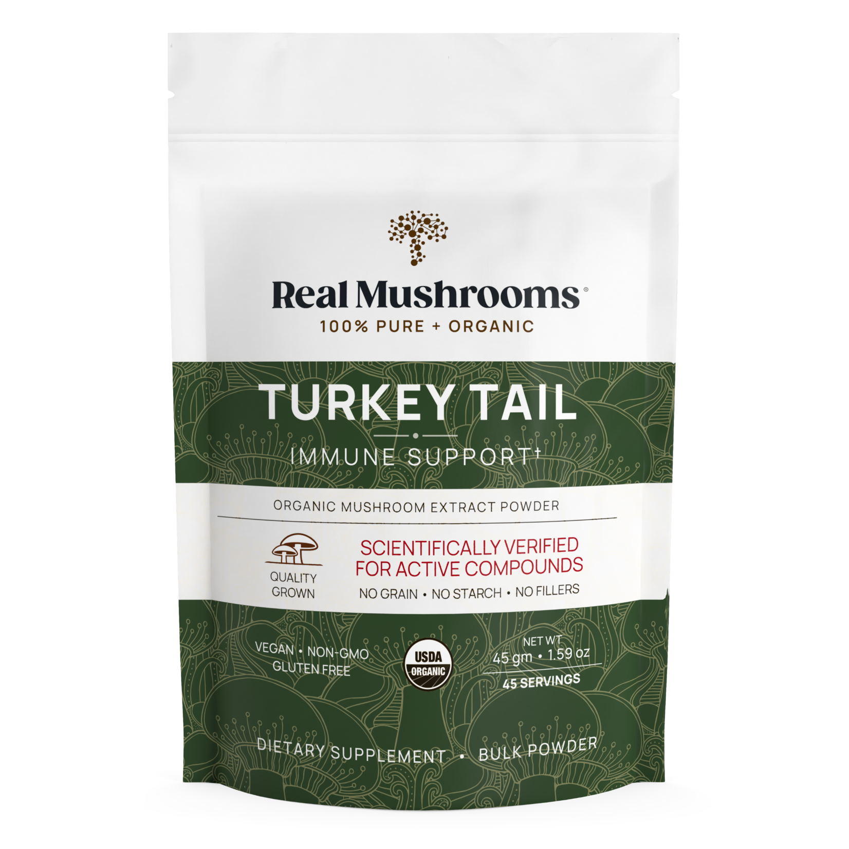 Real Mushrooms Turkey Tail Powder 100g