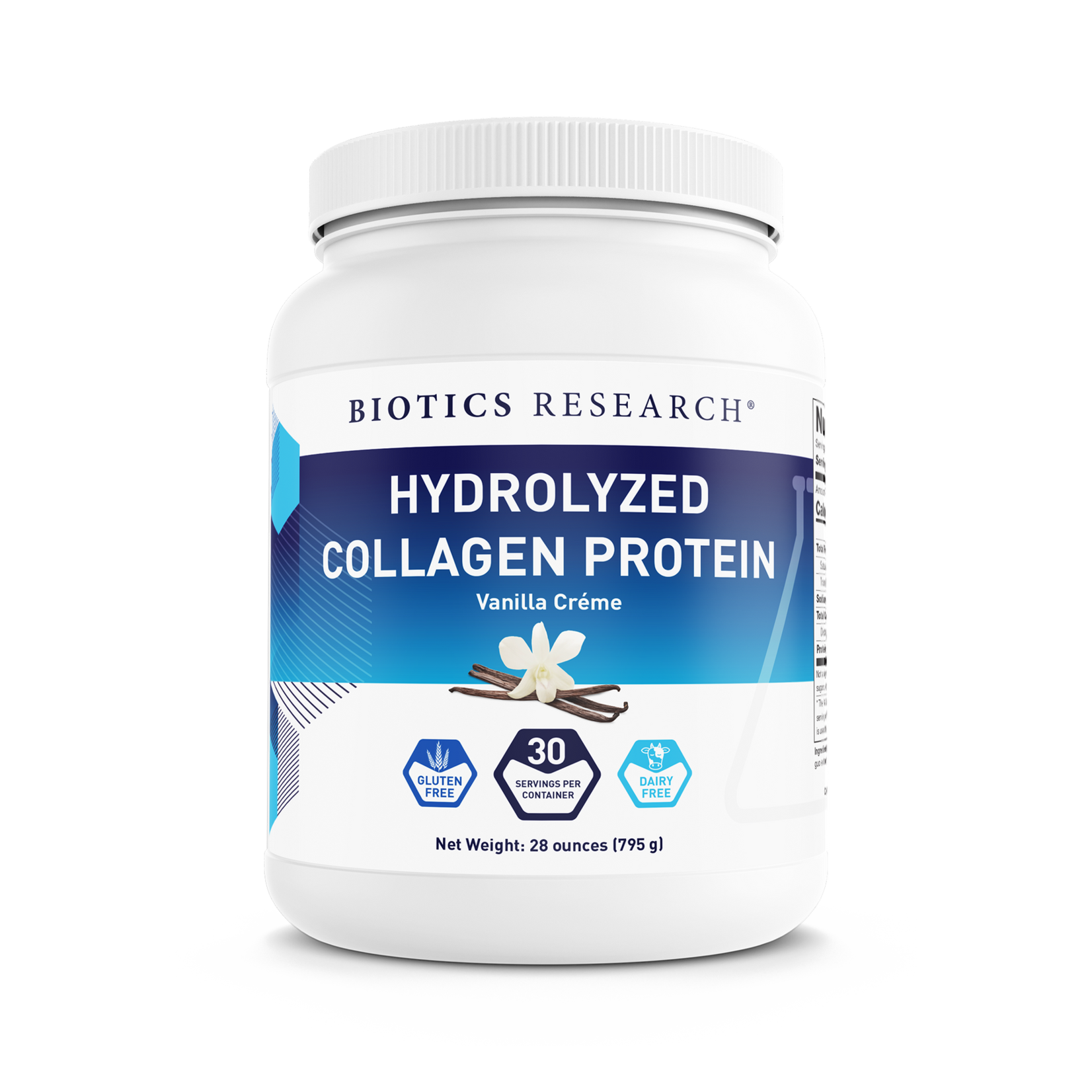 Biotics Research Hydrolyzed Collagen Protein 28 oz.