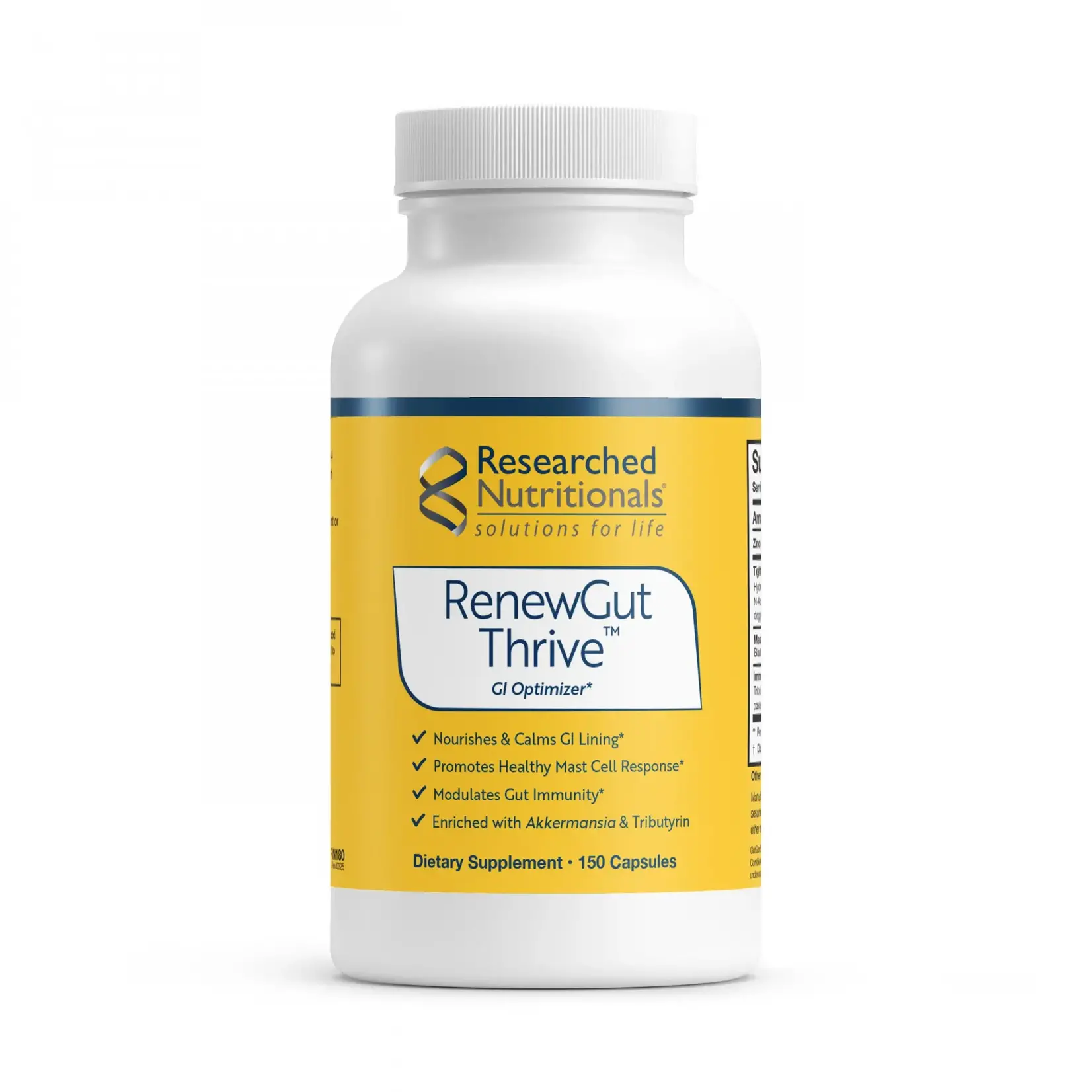 Researched Nutritionals RenewGut Thrive