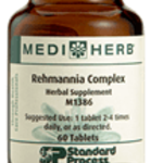 MediHerb Rehmannia Complex 60T New Size!  [SPECIAL ORDER: email: hello@corecarecenter.com]