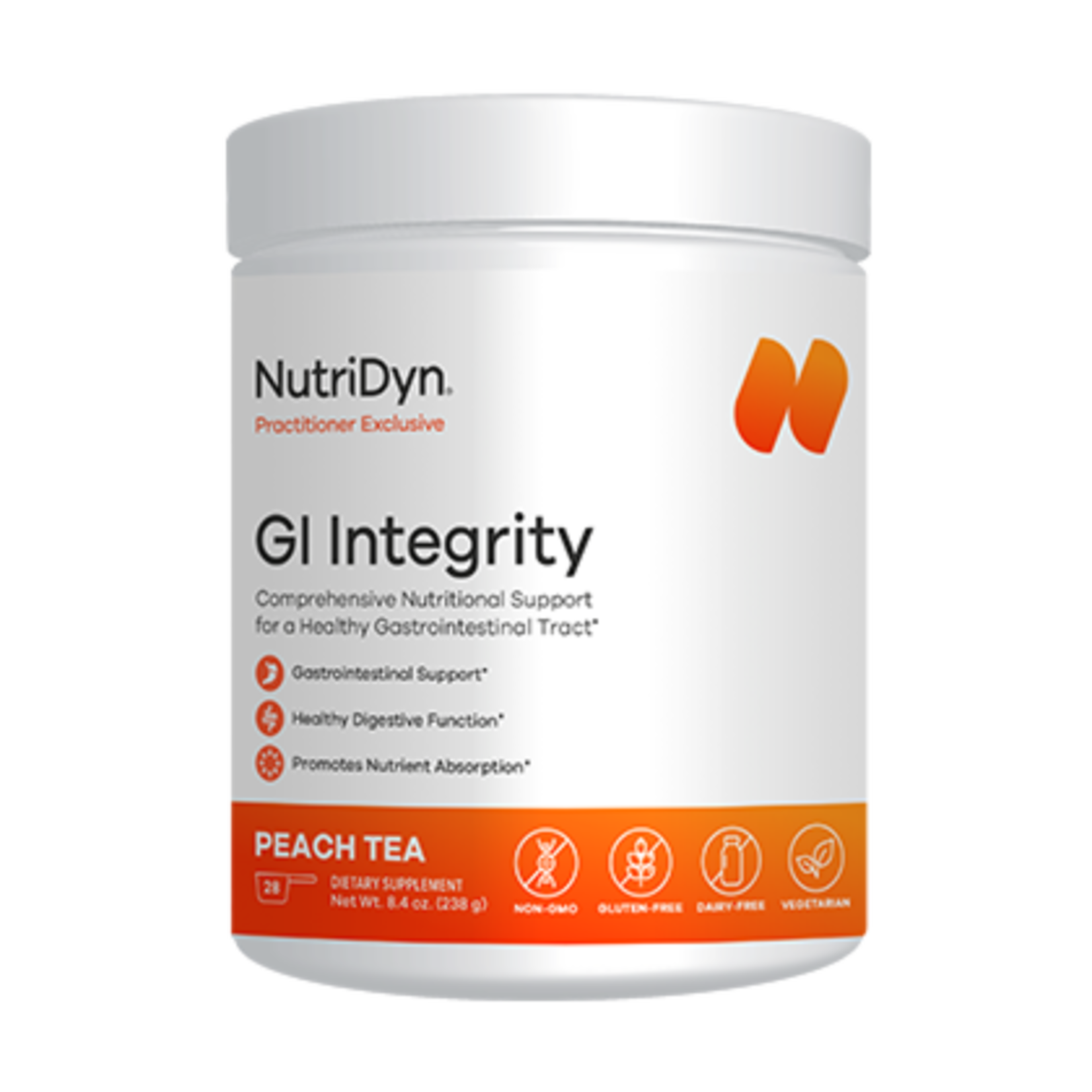 Nutridyn GI Integrity Peach Tea 8.4oz