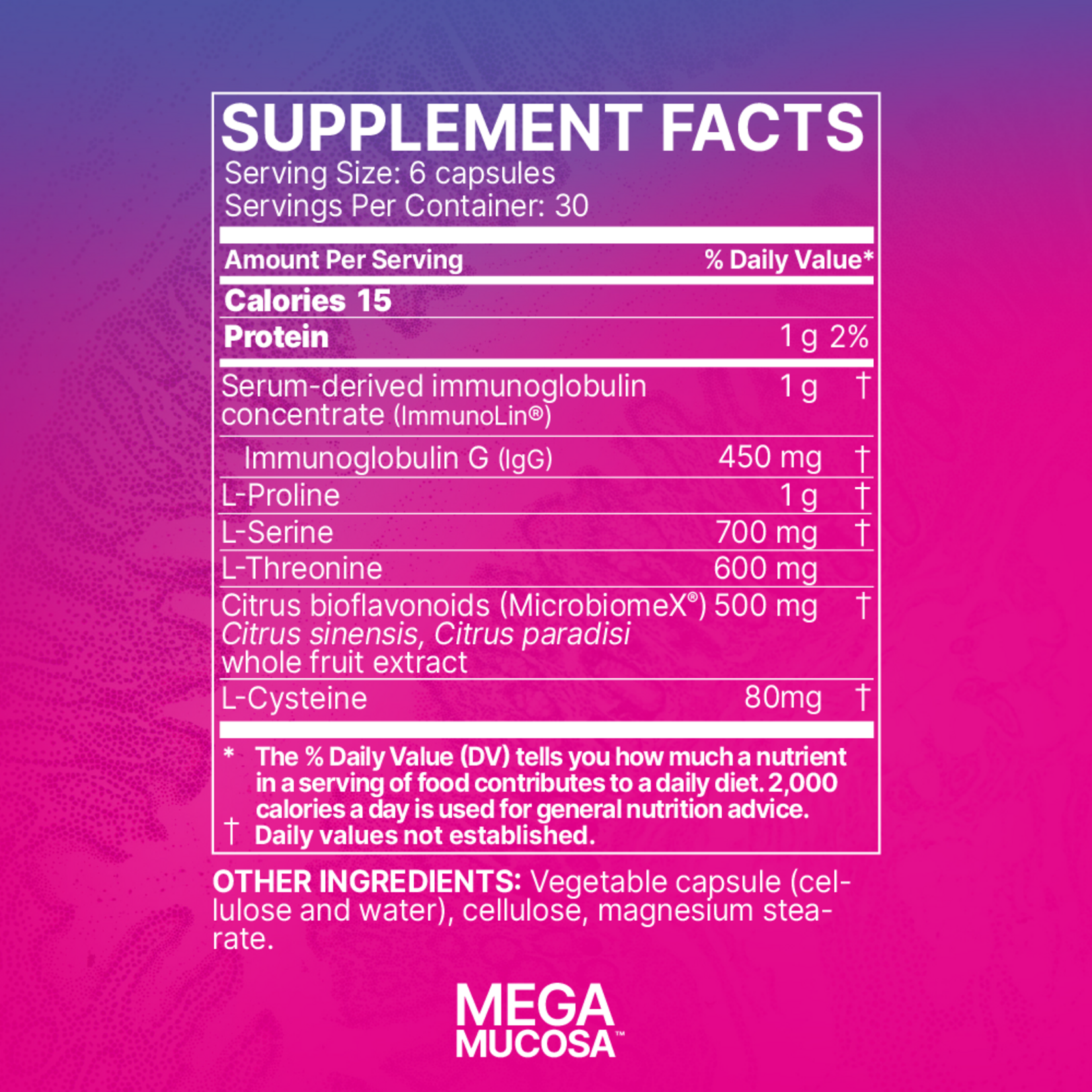 Microbiome Labs MegaMucosa 180c