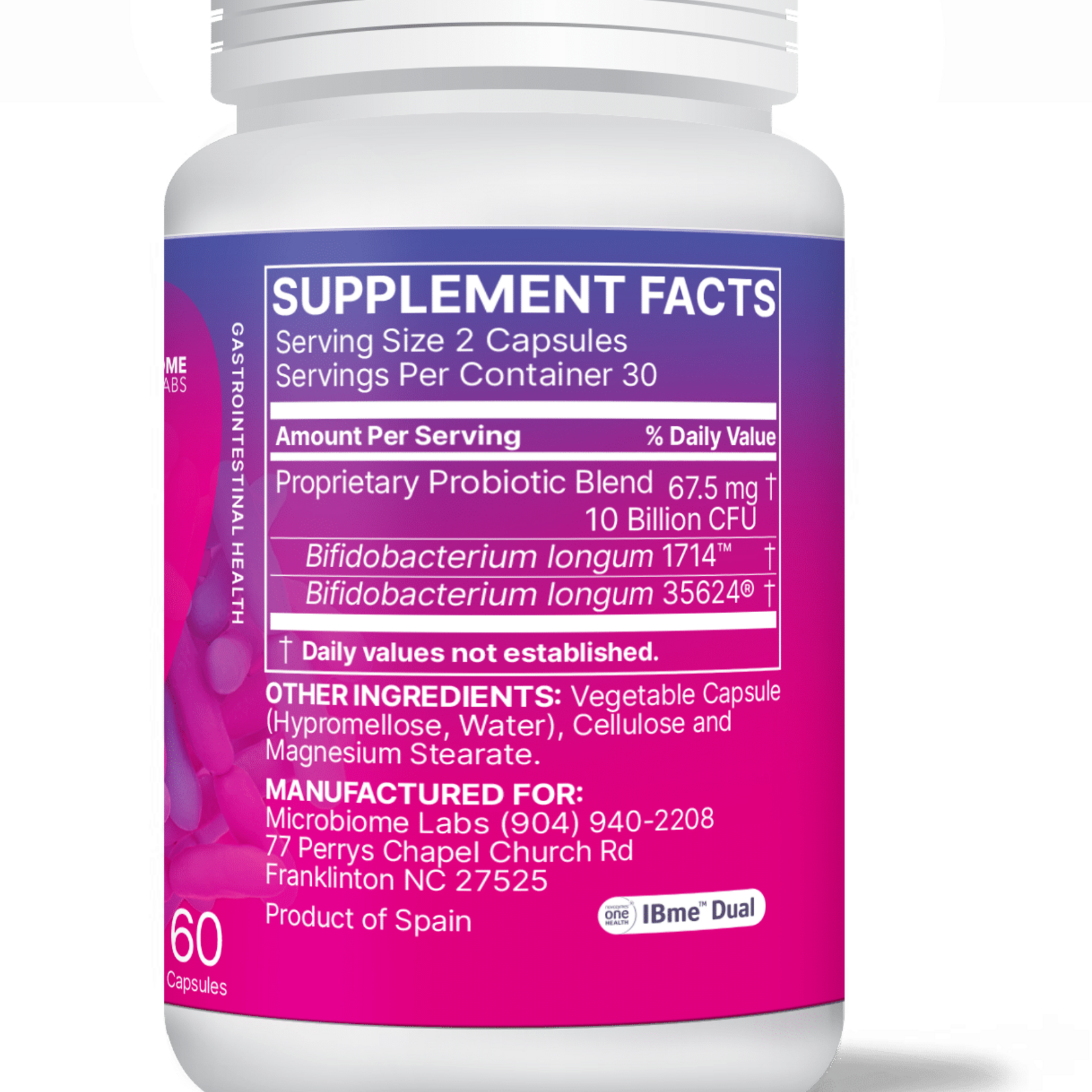 Microbiome Labs Gut-Brain Reset 60c