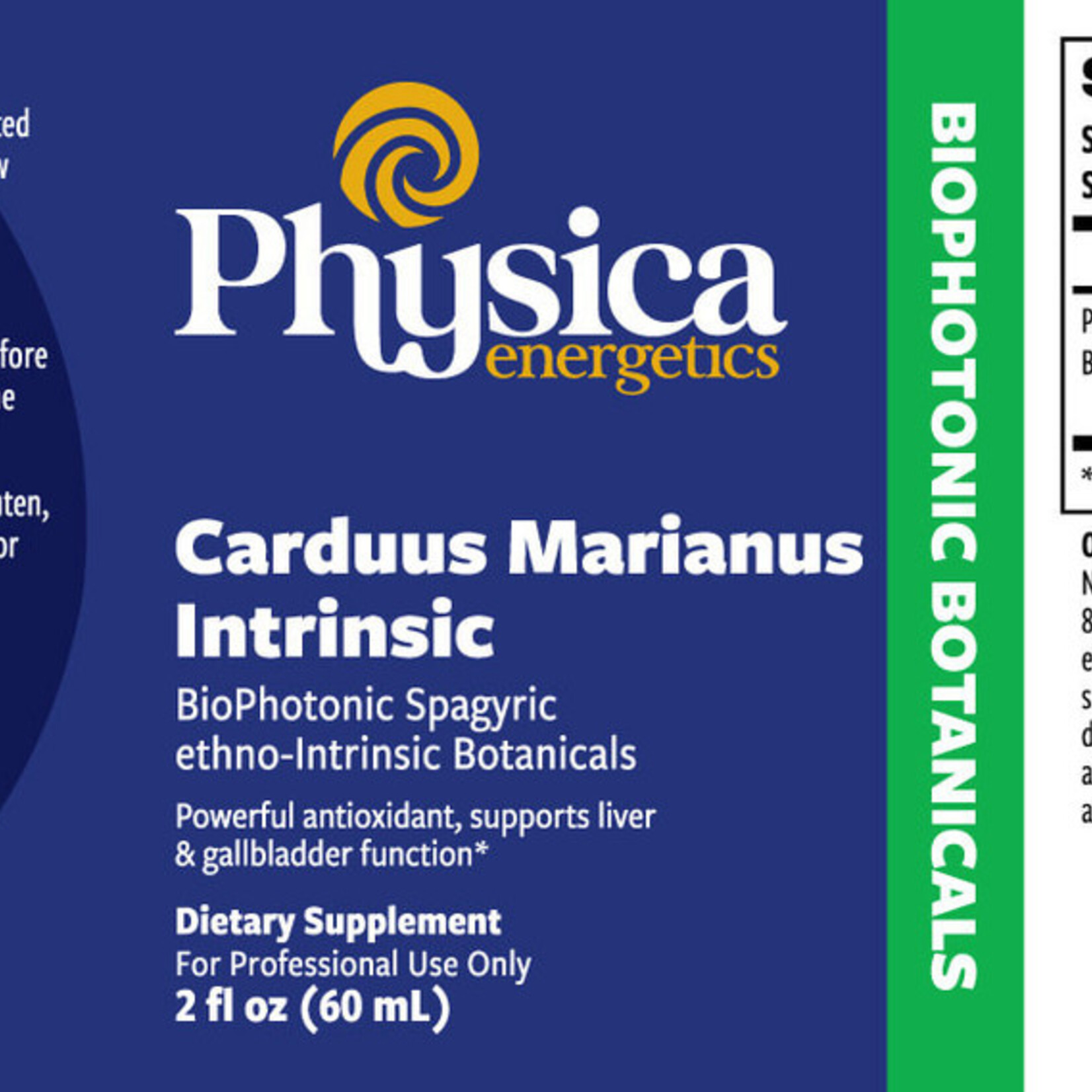 Physica Carduus Marianus Intrinsic