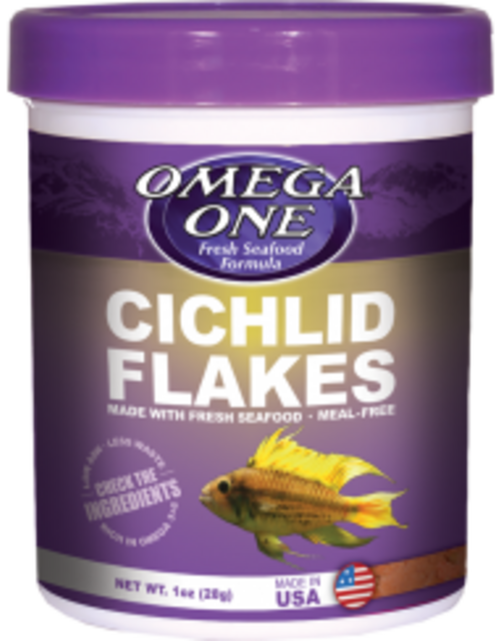 Omega One Food OMEGA ONE Cichlid Flakes