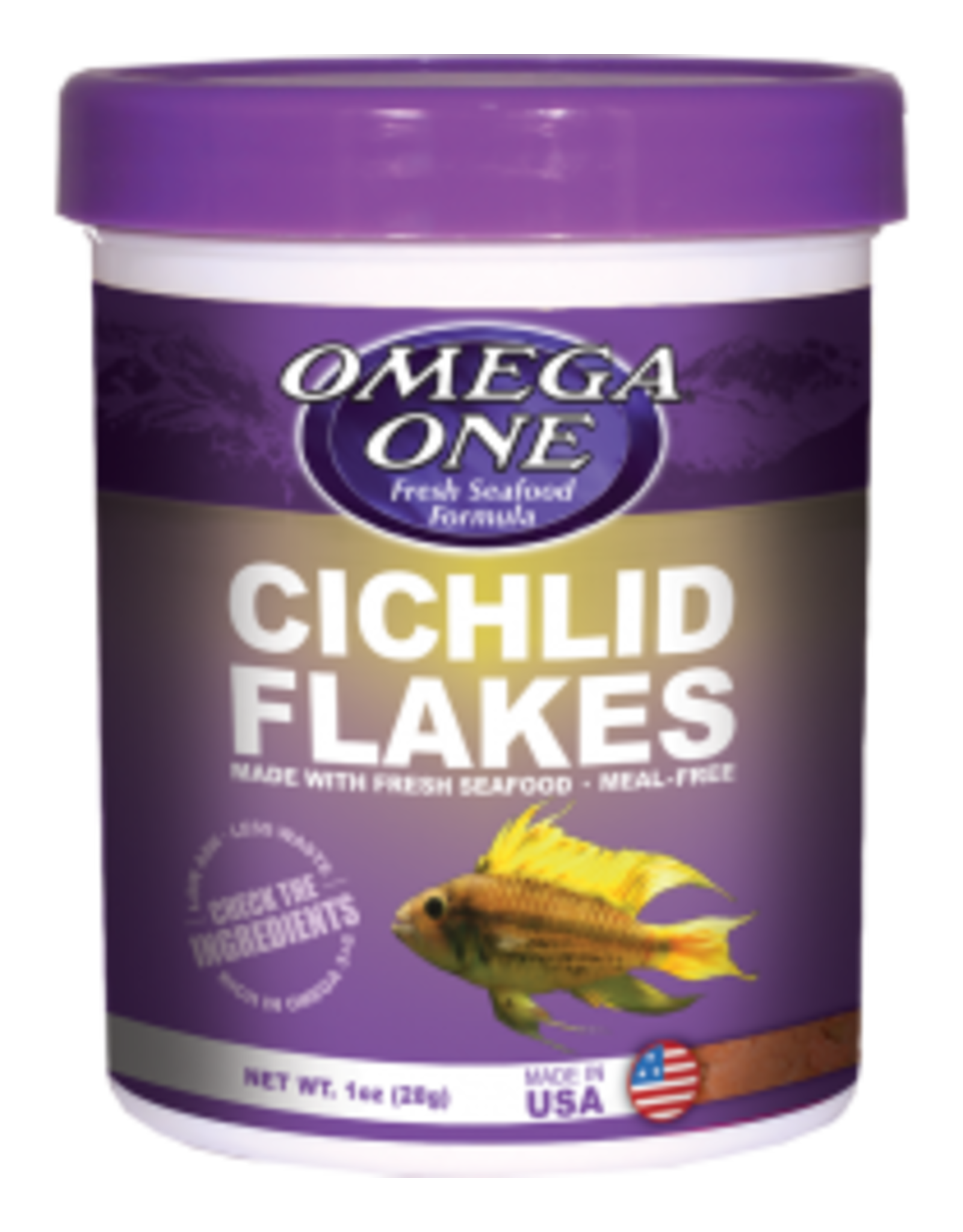 Omega One Food OMEGA ONE Cichlid Flakes