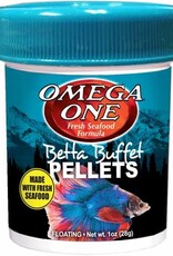 Omega One Food OMEGA ONE Betta Buffet Pellets 1oz