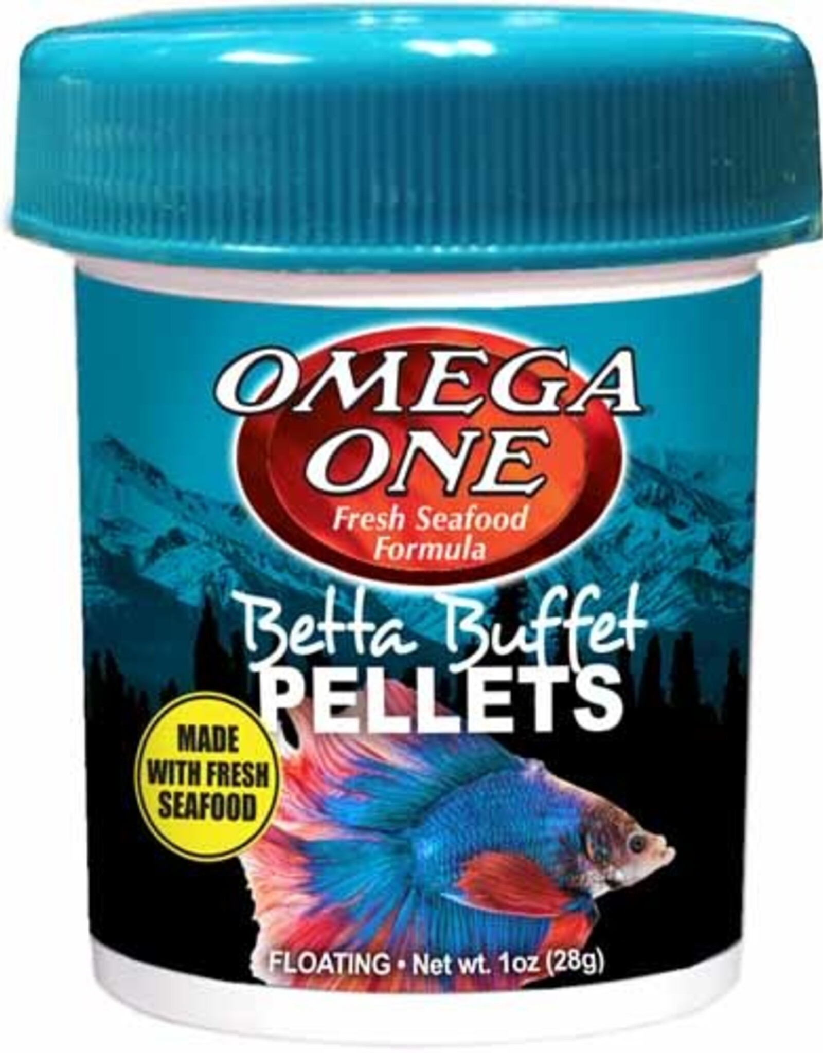 Omega One Food OMEGA ONE Betta Buffet Pellets 1oz