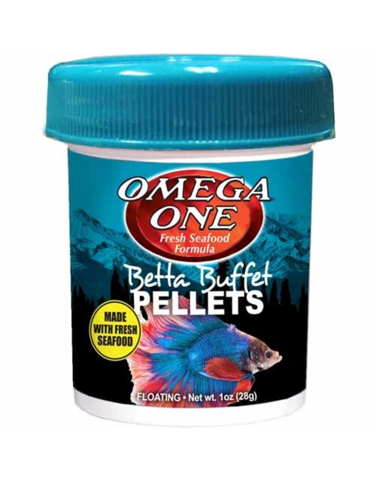 Omega One Food OMEGA ONE Betta Buffet Pellets 1oz