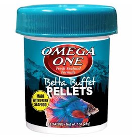 Omega One Food OMEGA ONE Betta Buffet Pellets 1oz