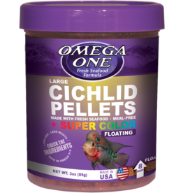 Omega One Food OMEGA ONE Cichlid Pellets Floating Large