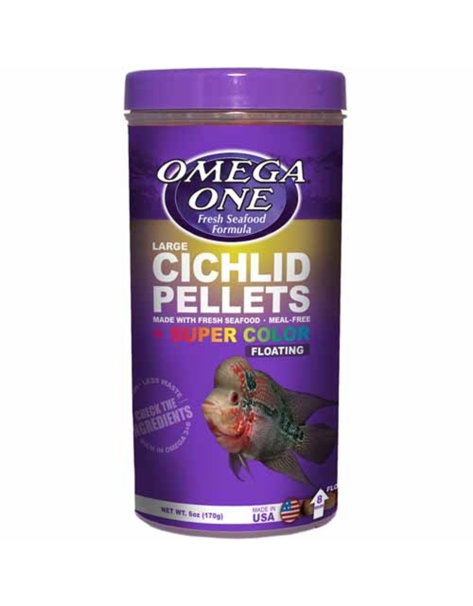 Omega One Food OMEGA ONE Cichlid Pellets Floating Large