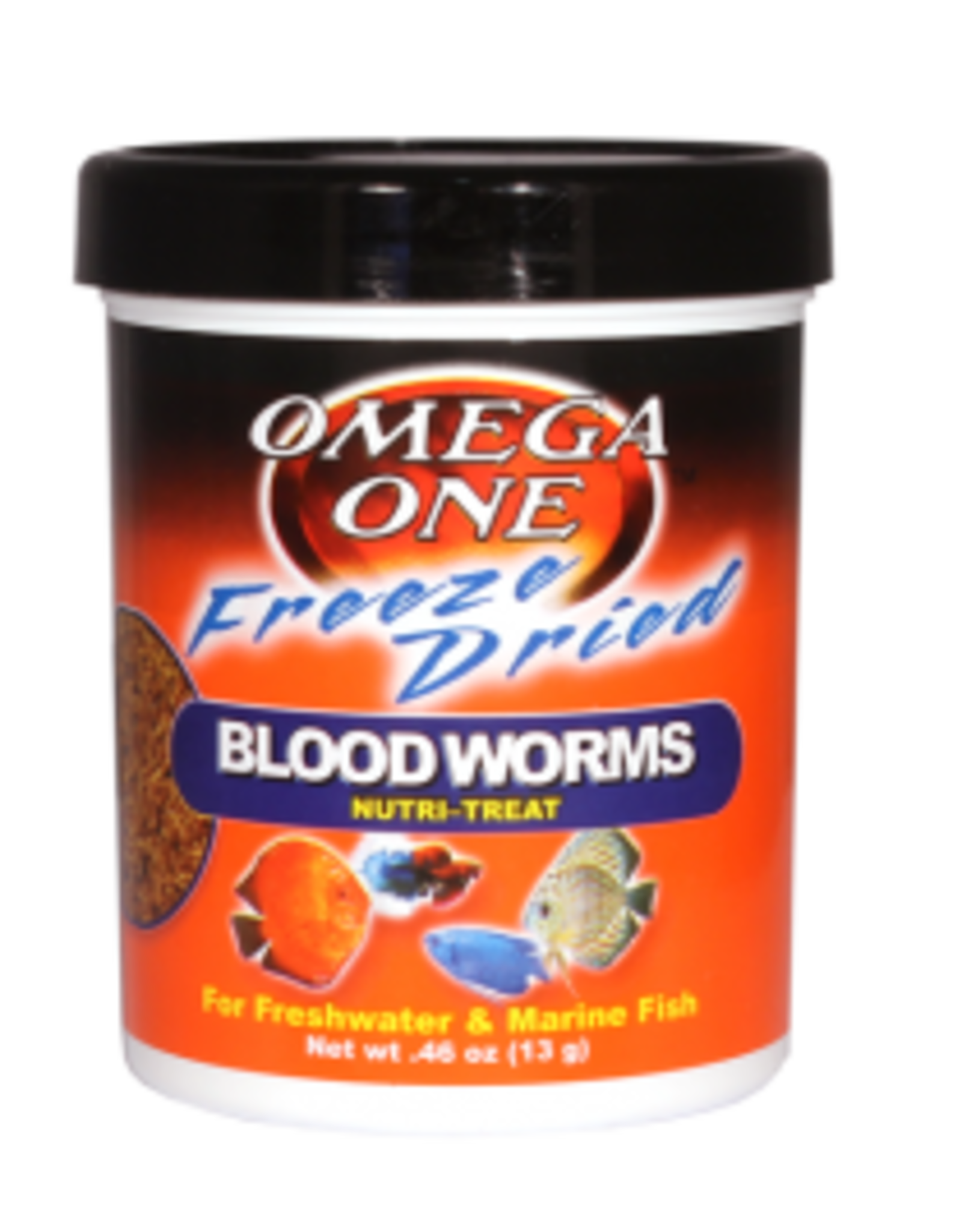 Omega One Food OMEGA ONE Freeze Dried Blood Worms