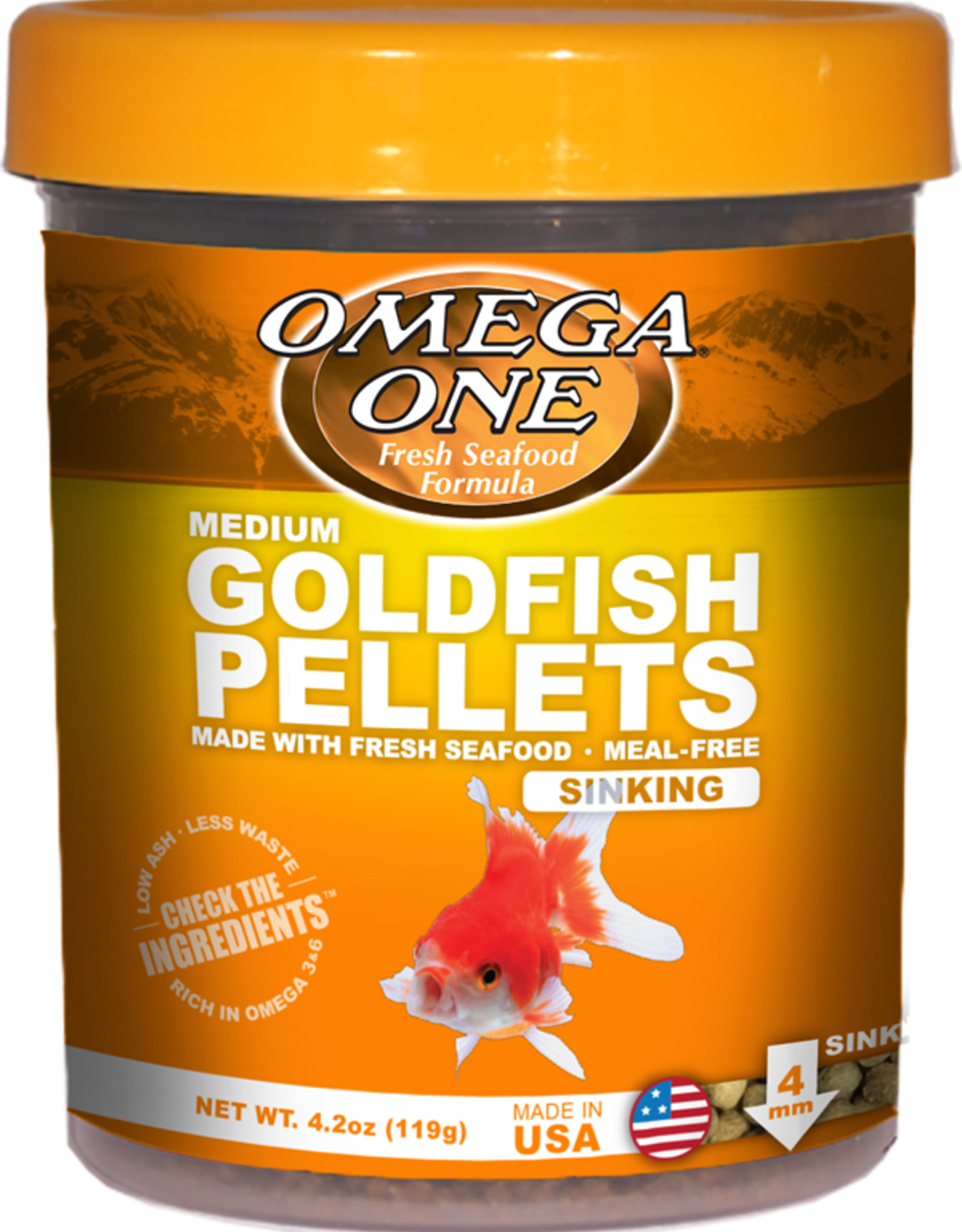 Omega One Food OMEGA ONE Goldfish Pellets