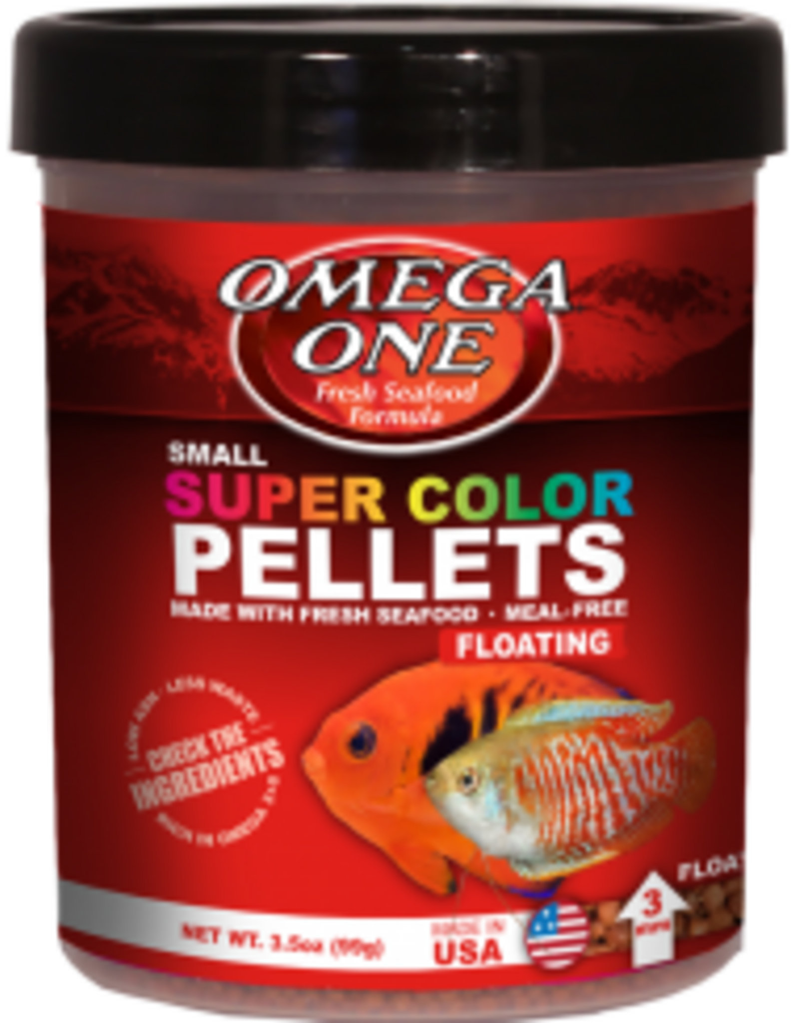 Omega One Food OMEGA ONE Super Colour Small Floating Pellets