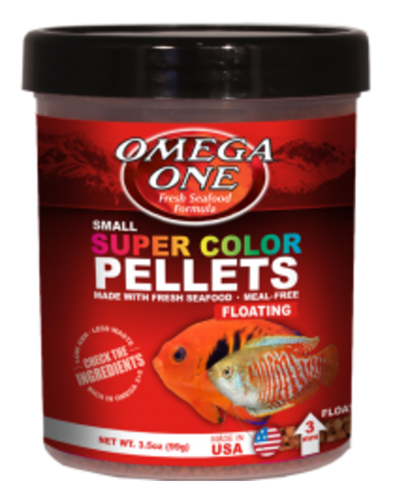 Omega One Food OMEGA ONE Super Colour Small Floating Pellets