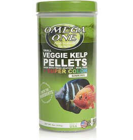 Omega One Food OMEGA ONE Super Colour Veggie Kelp Pellets Sinking 8oz