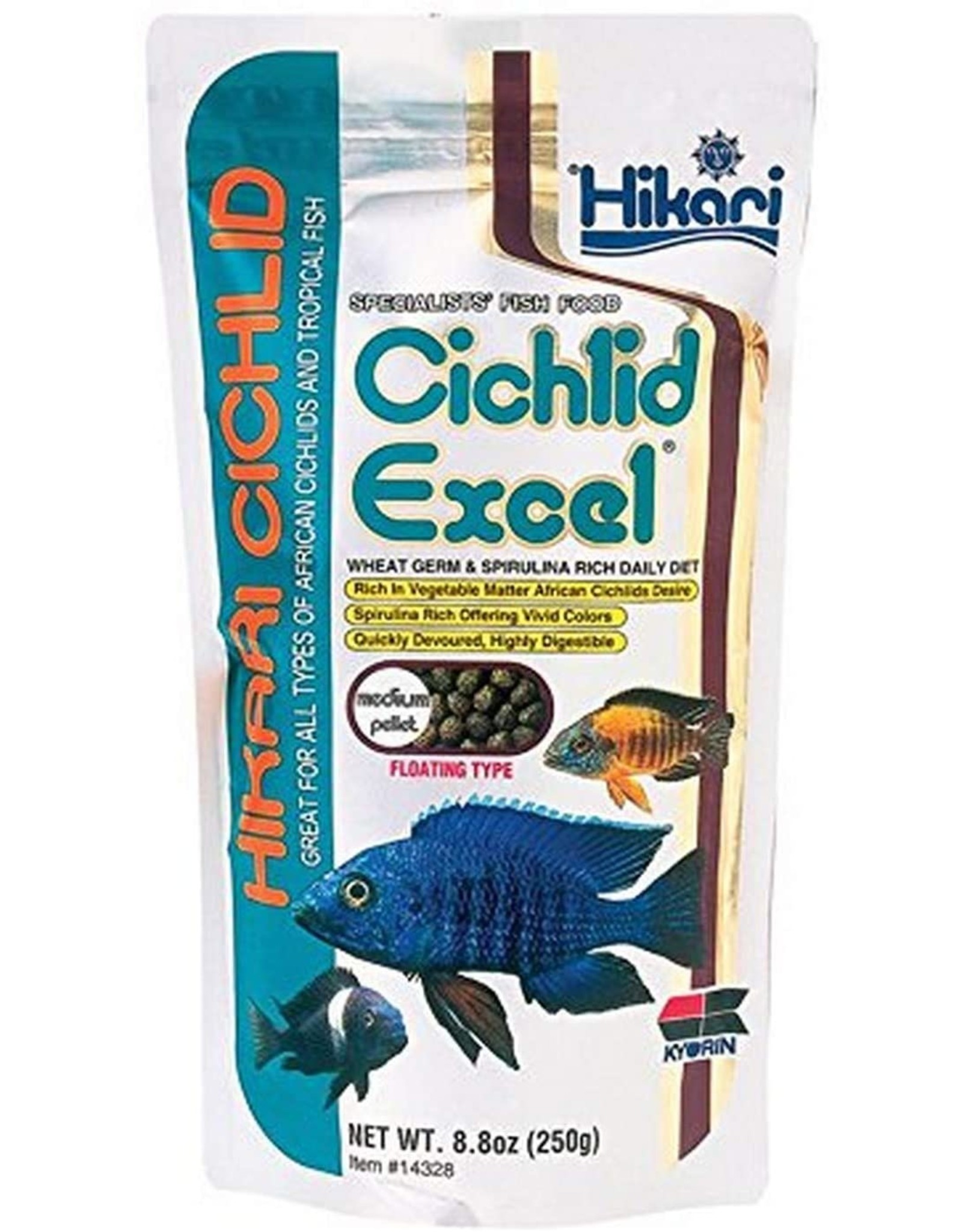 Hikari Sales USA, Inc. HIKARI Cichlid Excel Pellet 8.8oz