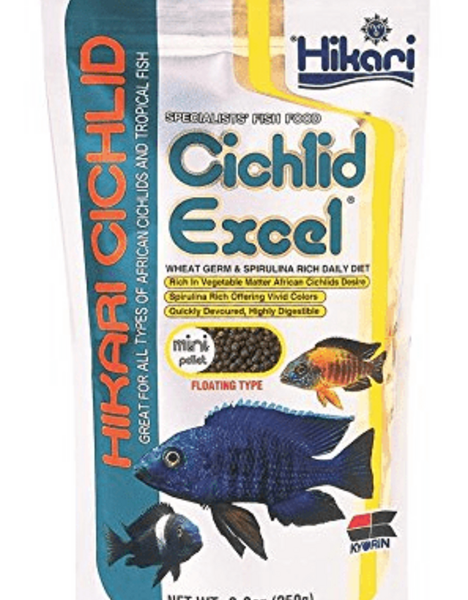 Hikari Sales USA, Inc. HIKARI Cichlid Excel Pellet 8.8oz