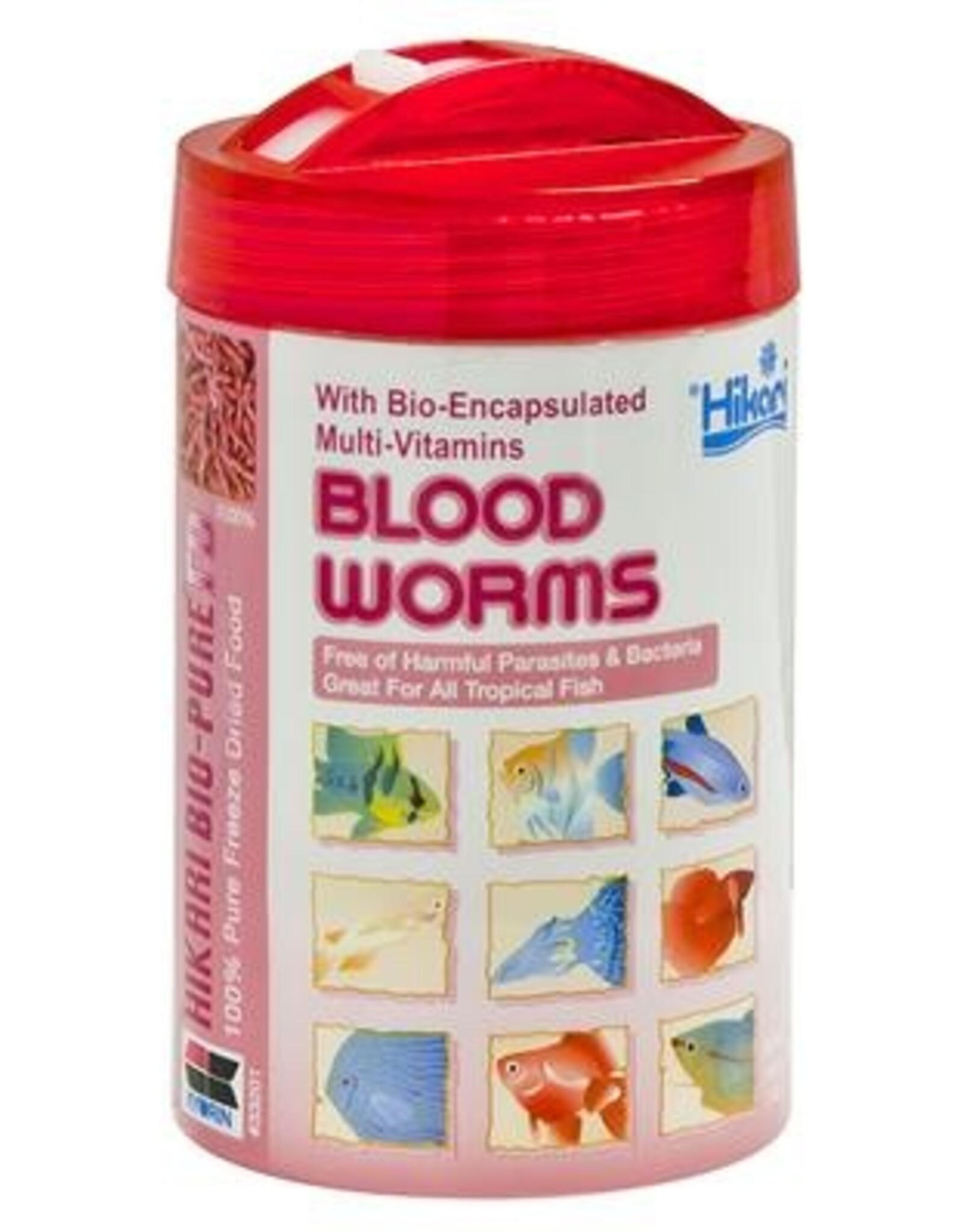 Hikari Sales USA, Inc. HIKARI Freeze Dried Bio Pure Blood Worms 0.42oz