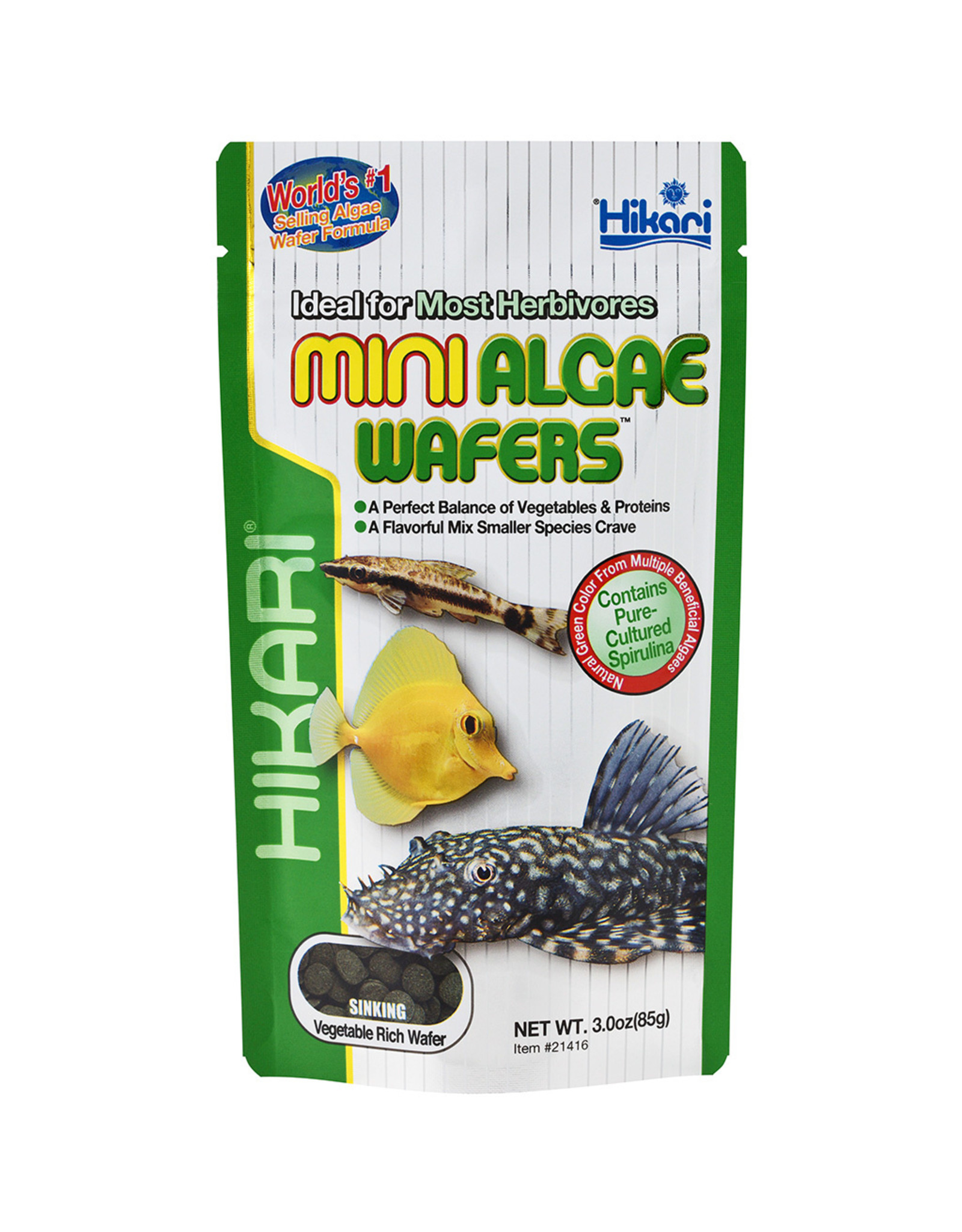 Hikari Sales USA, Inc. HIKARI Tropical Algae Wafers Mini