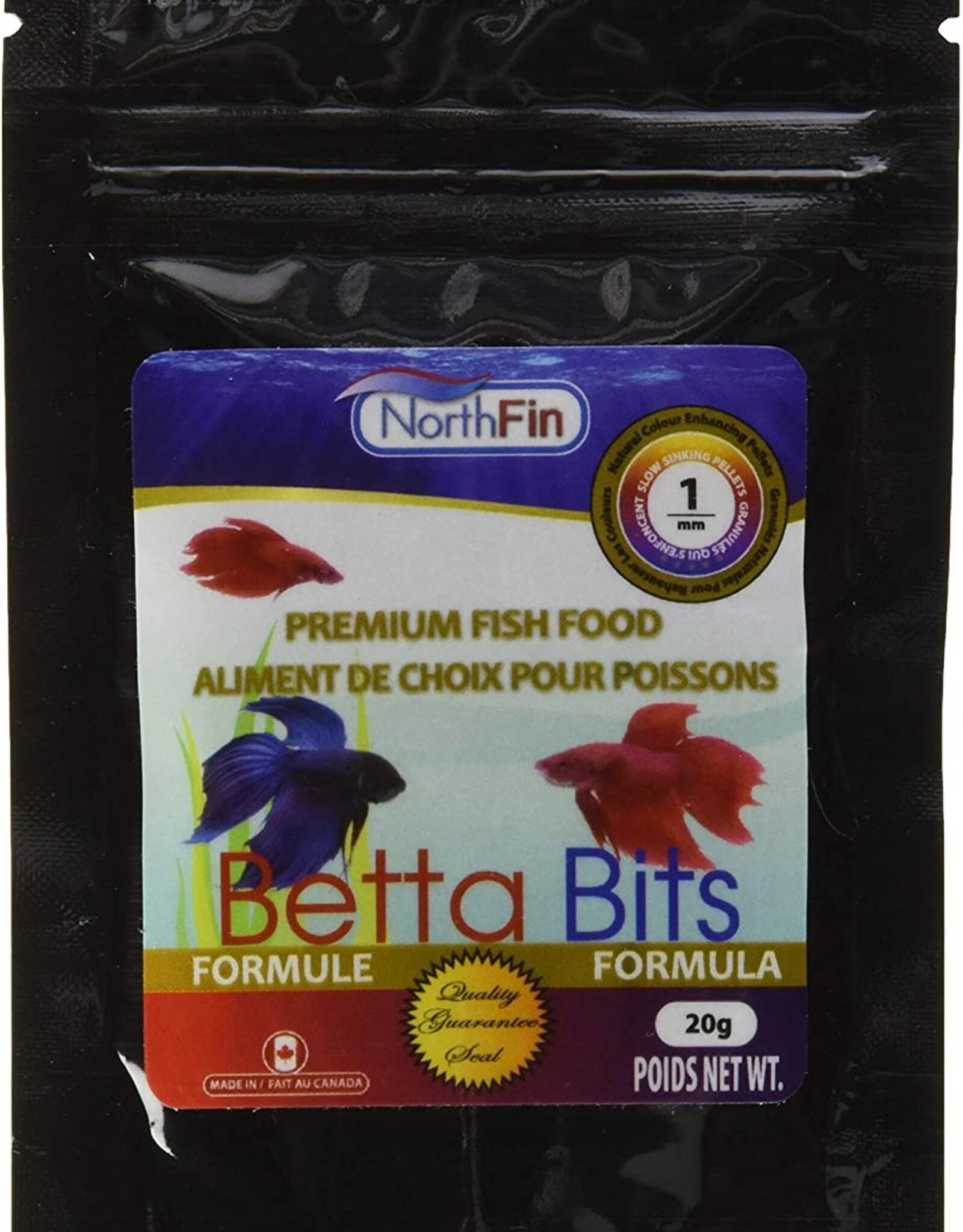 Northfin NORTHFIN Betta Bits 1mm Pellets