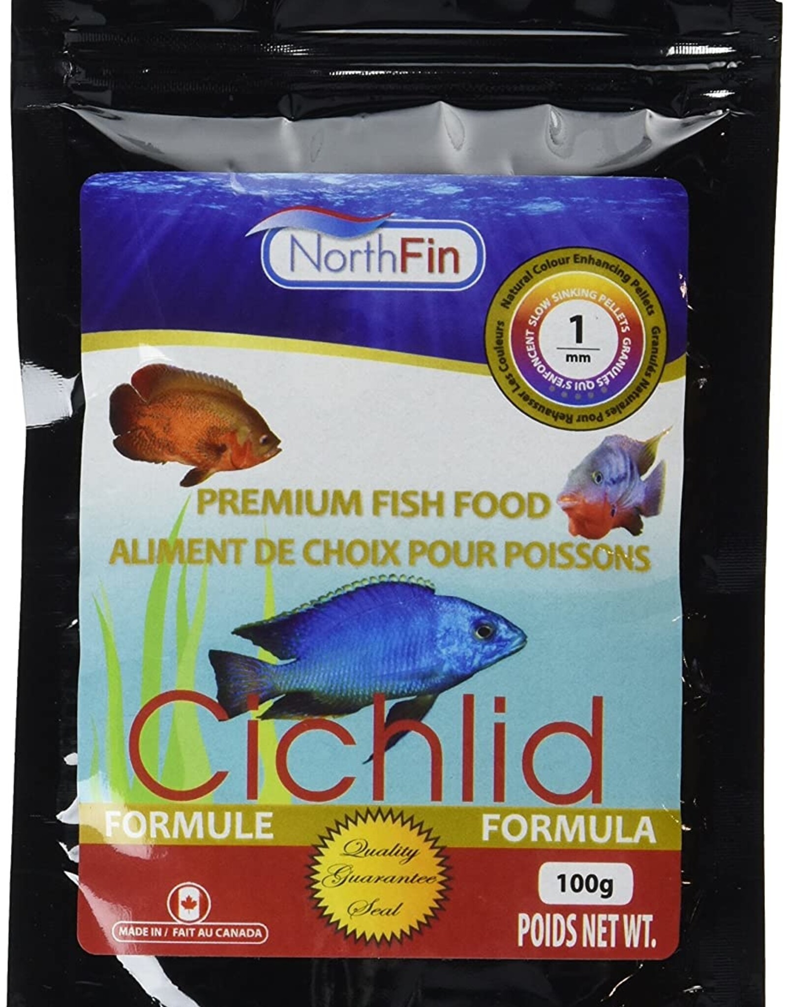 Northfin NORTHFIN Cichlid Formula Pellets 1mm