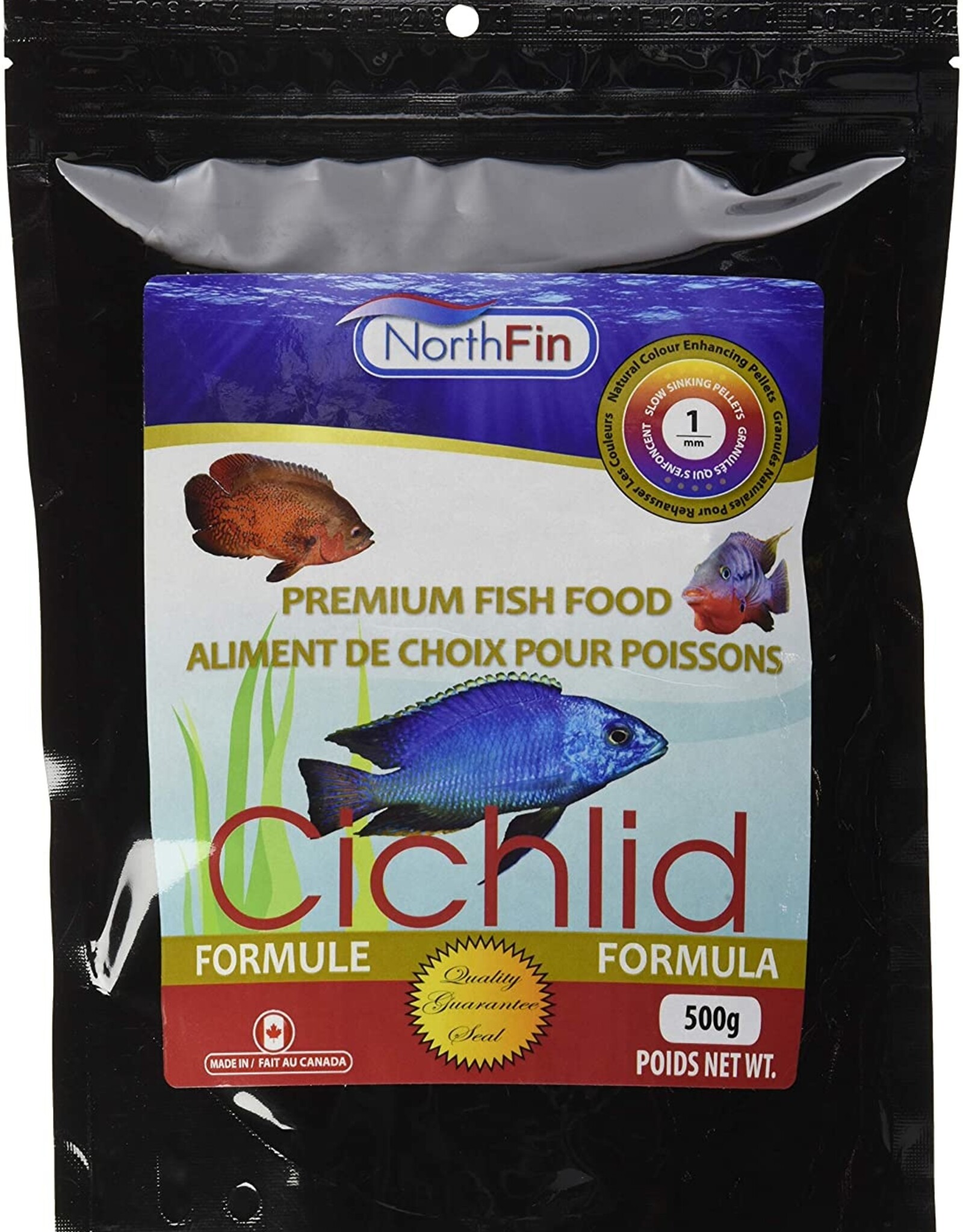 Northfin NORTHFIN Cichlid Formula Pellets 1mm