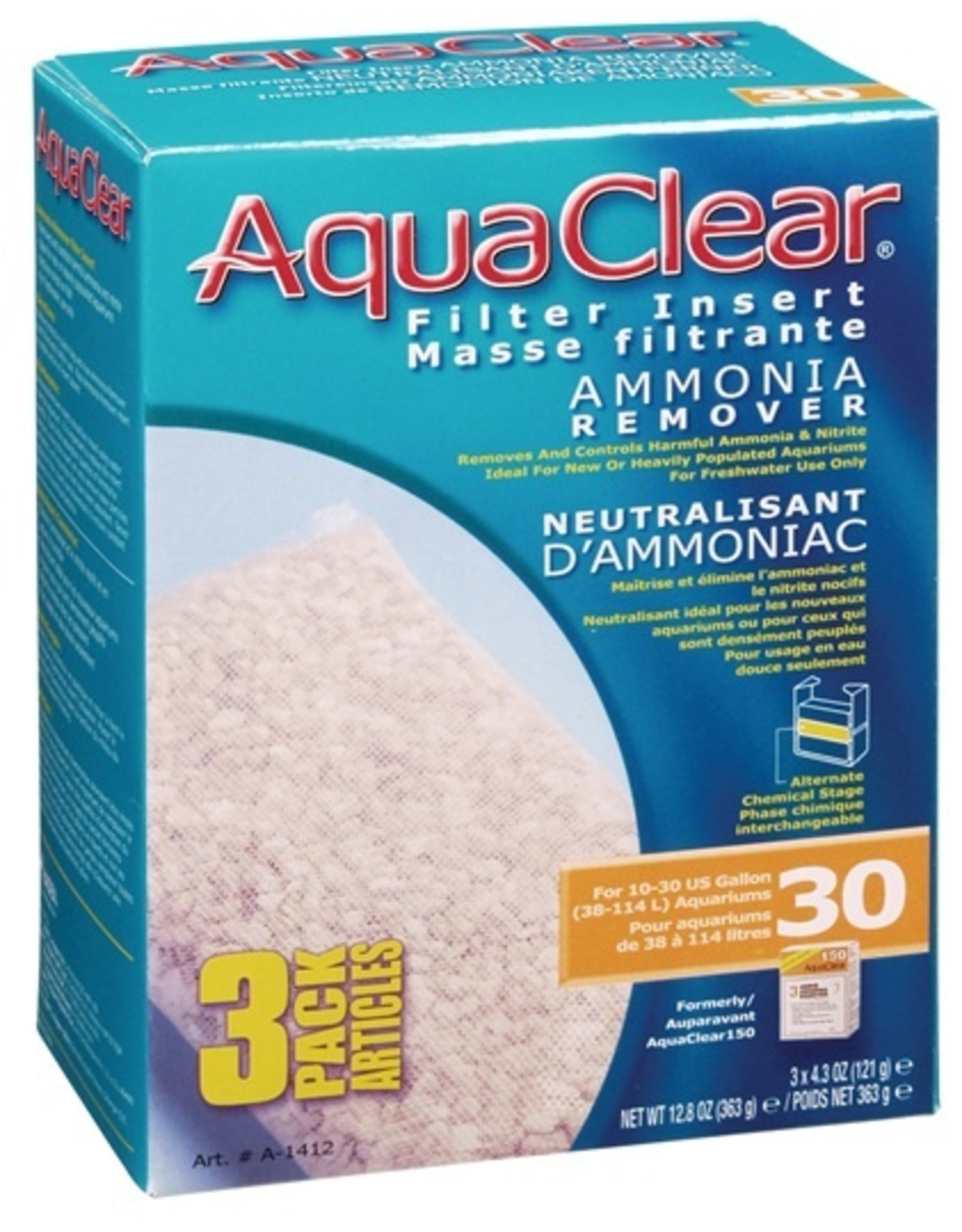 Aquaclear AQUACLEAR Ammonia Remover Filter Insert