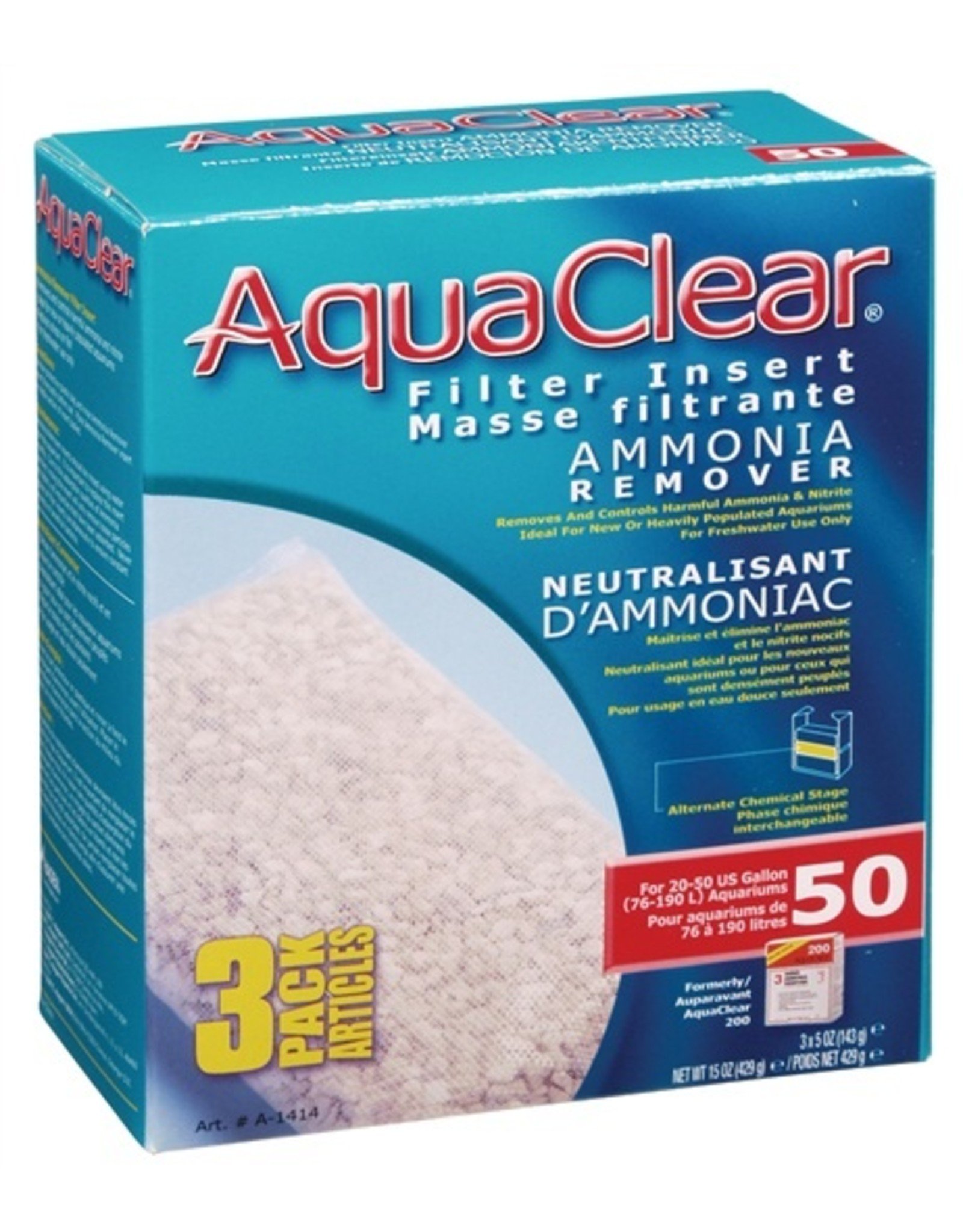 Aquaclear AQUACLEAR Ammonia Remover Filter Insert