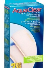 Aquaclear AQUACLEAR Quick Filter Cartridge Only 2 Pack