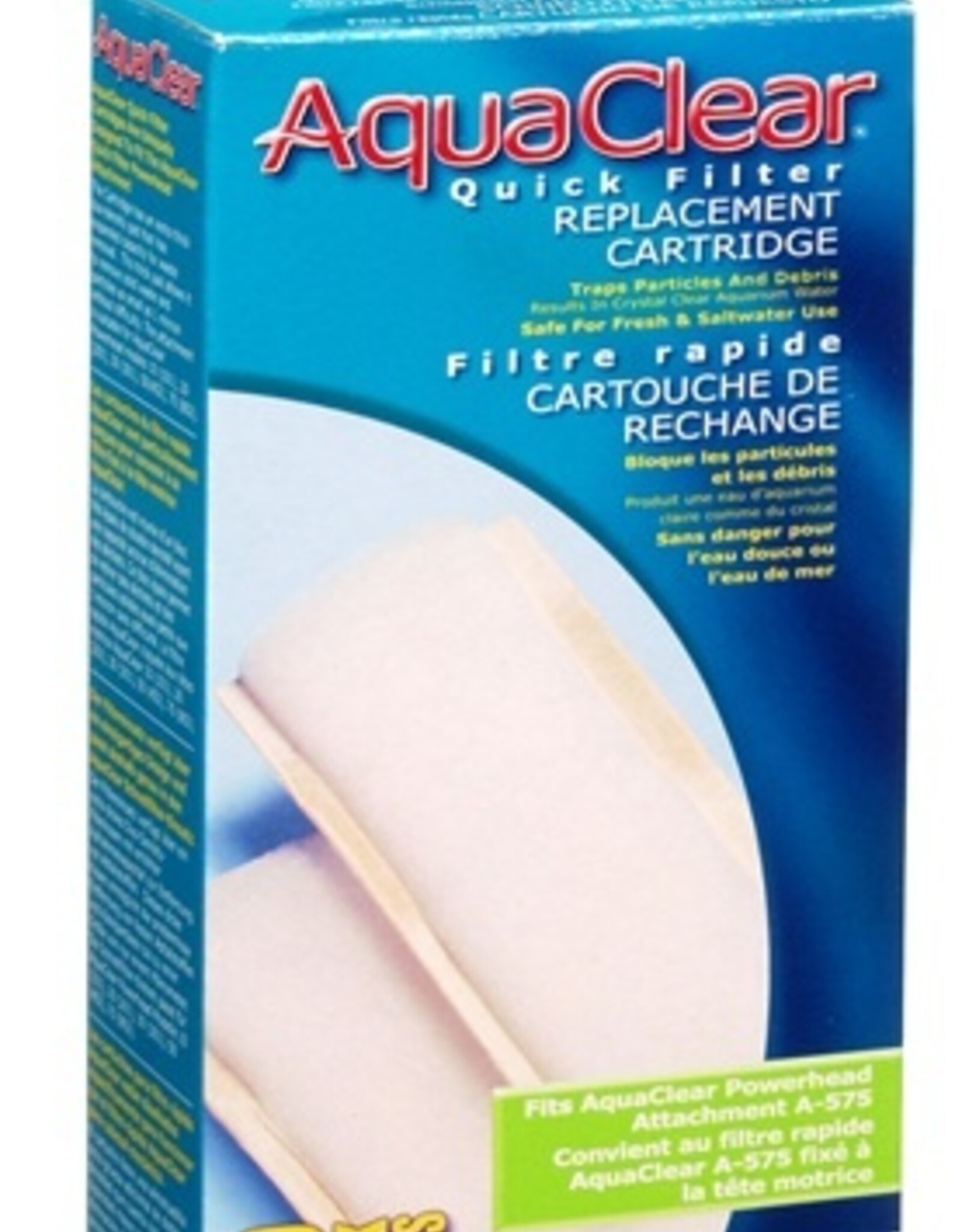 Aquaclear AQUACLEAR Quick Filter Cartridge Only 2 Pack