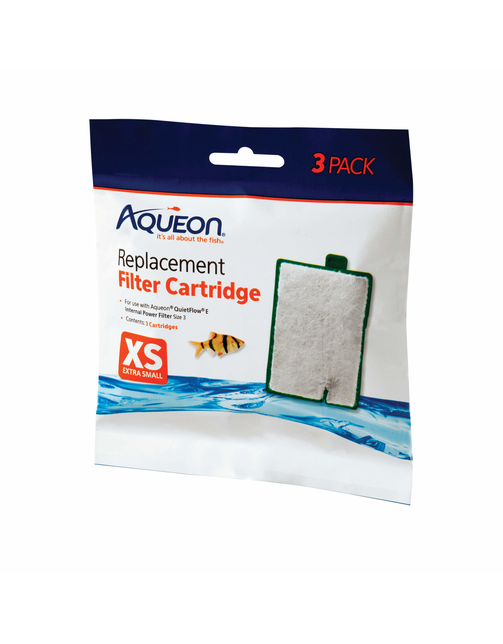 Aqueon AQUEON Filter Cartridge 3 Pack XSmall