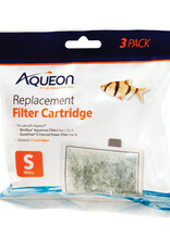 Aqueon AQUEON Filter Cartridge Small 3 Pack