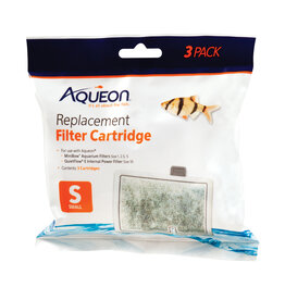 Aqueon AQUEON Filter Cartridge Small 3 Pack