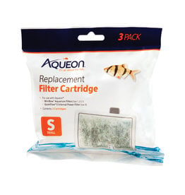 Aqueon AQUEON Filter Cartridge Small 3 Pack