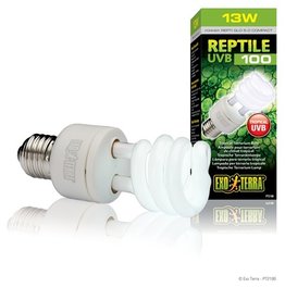 Exo Terra EXO TERRA UVB 100 Tropical Terrarium Bulb 110V