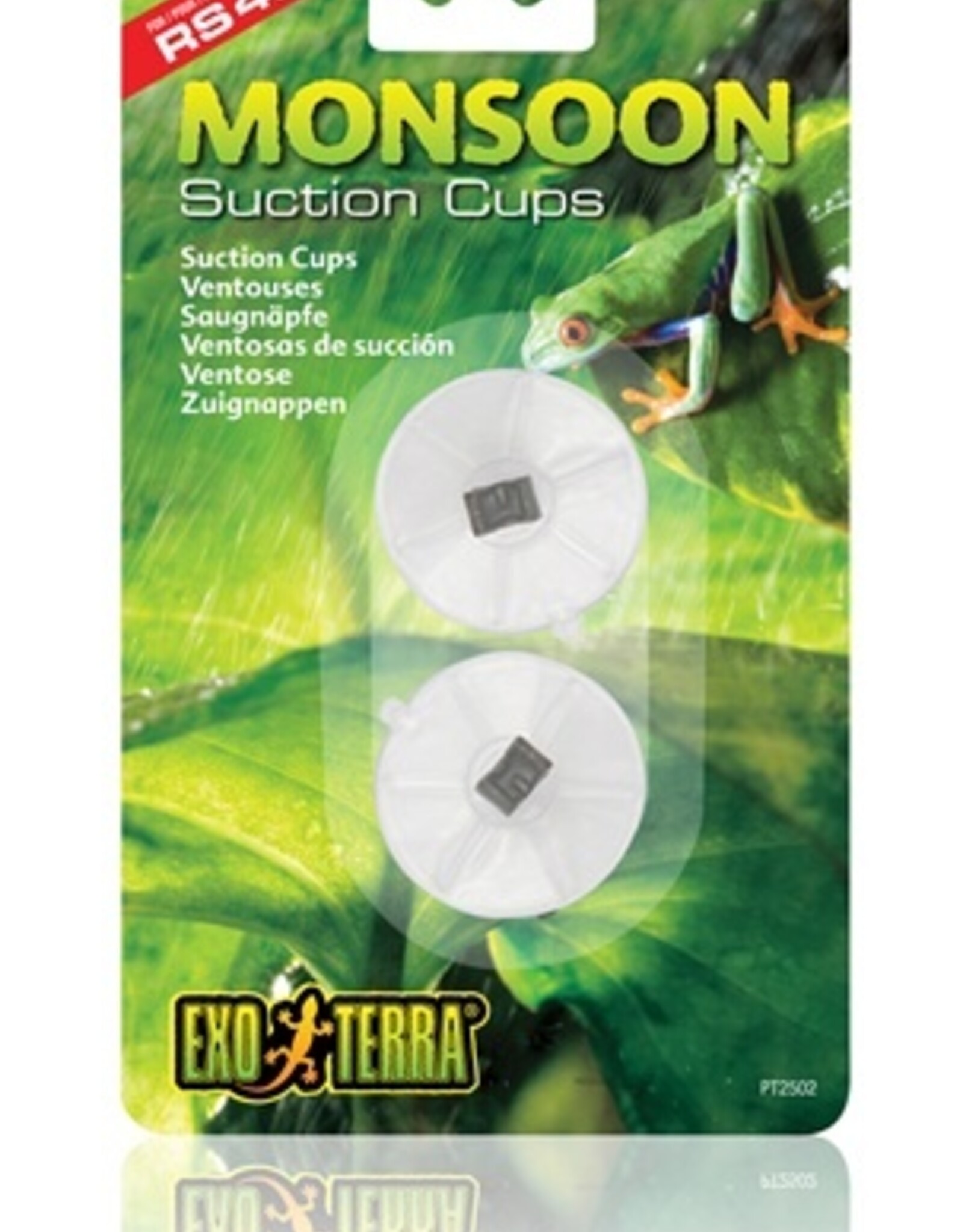 Exo Terra EXO TERRA Monsoon Replacement Support Suction Cups 2 Pack
