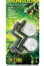 Exo Terra EXO TERRA Monsoon Replacement Nozzle w/ Suction Cup 2 Pack
