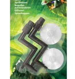 Exo Terra EXO TERRA Monsoon Replacement Nozzle w/ Suction Cup 2 Pack