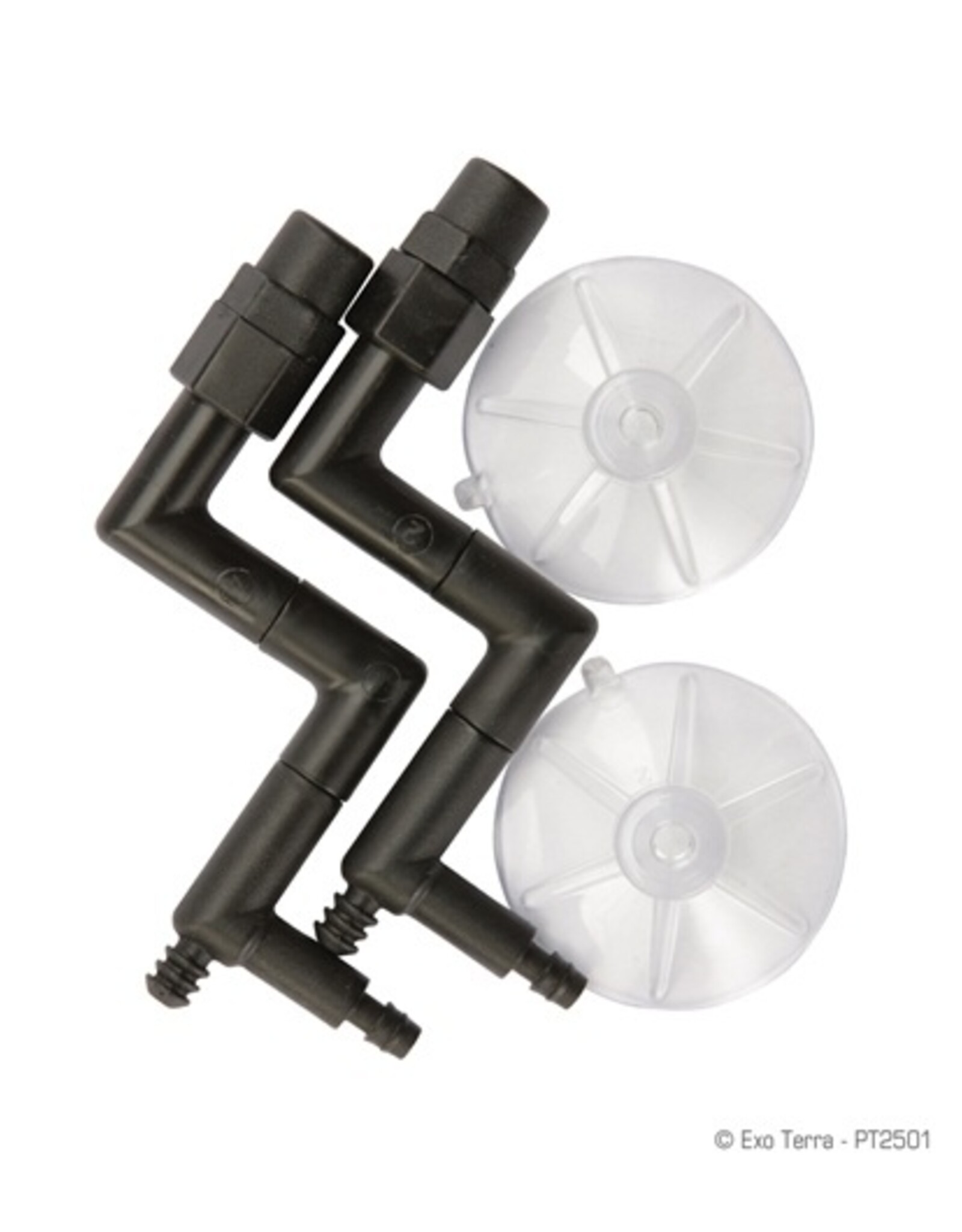 Exo Terra EXO TERRA Monsoon Replacement Nozzle w/ Suction Cup 2 Pack