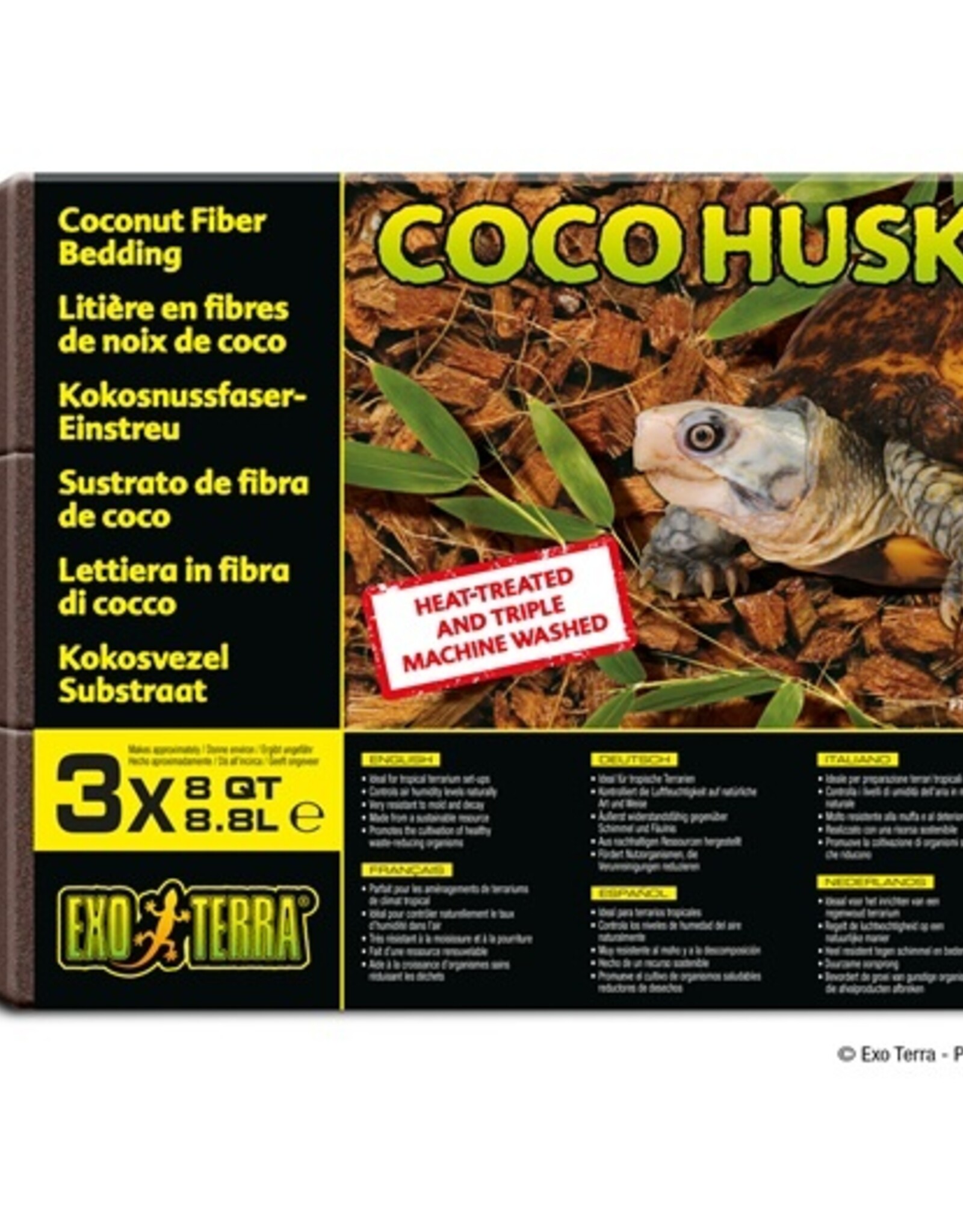 Exo Terra EXO TERRA  Coco Husk Compressed Brick Substrate 8.8L