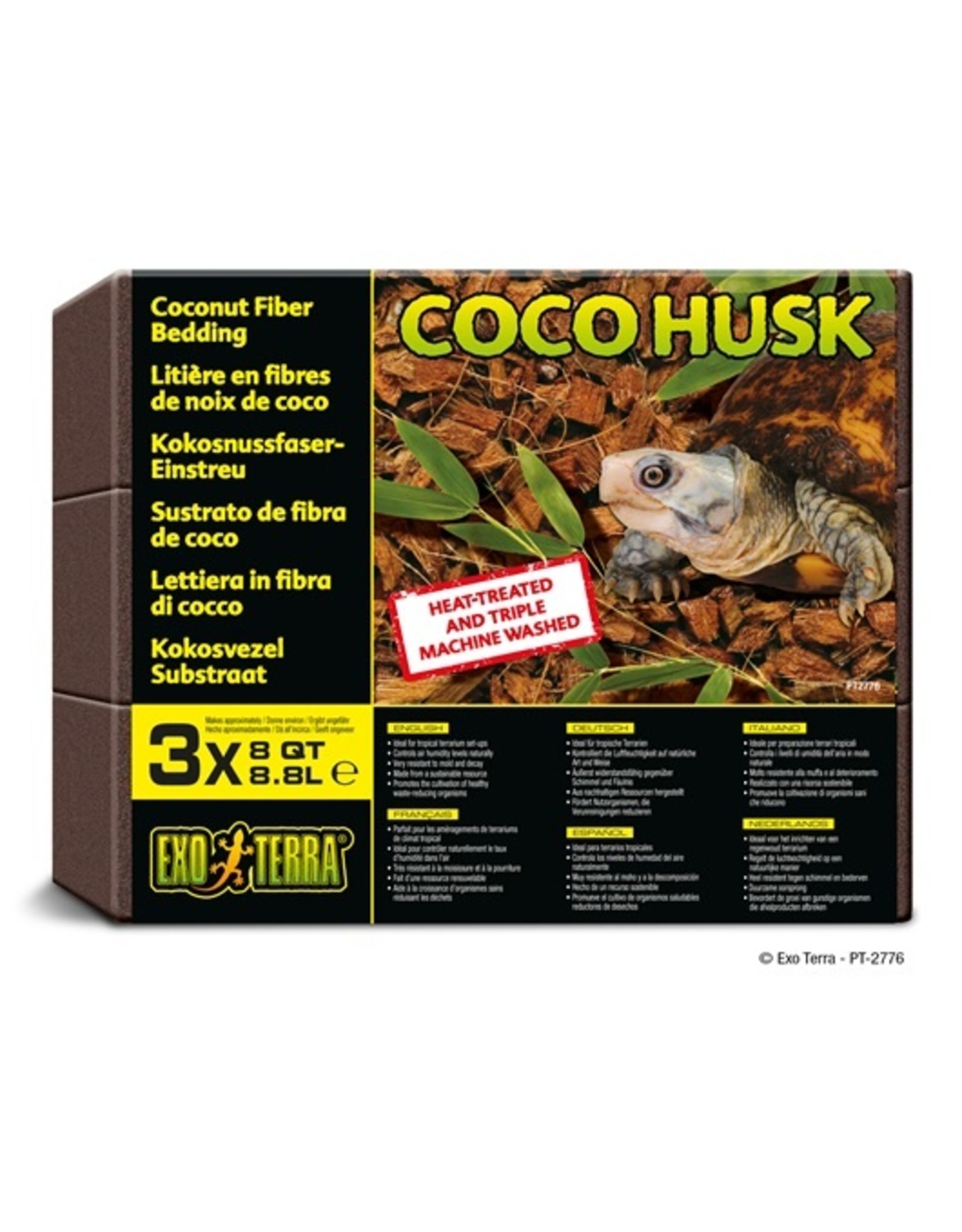 Exo Terra EXO TERRA  Coco Husk Compressed Brick Substrate 8.8L