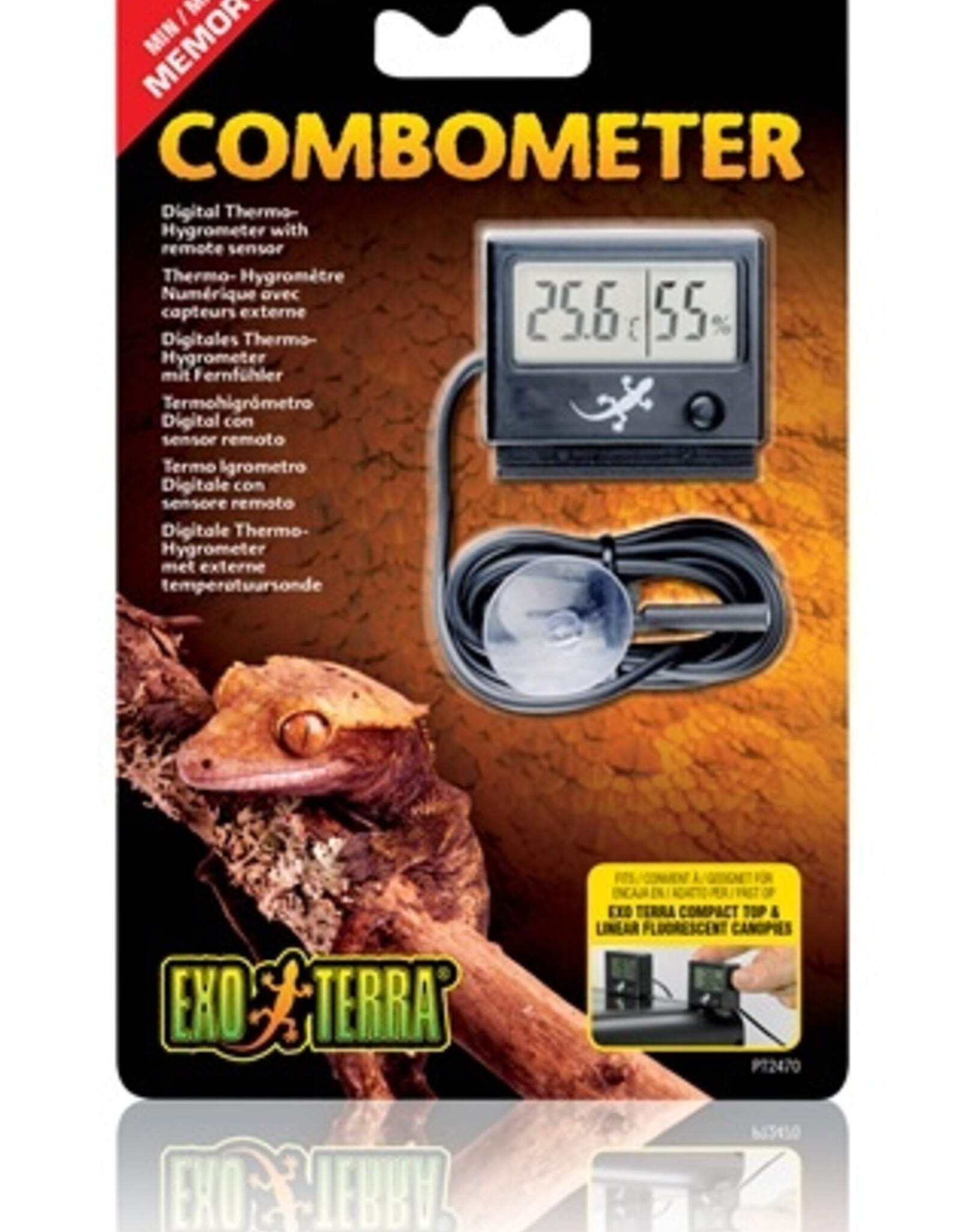 Exo Terra EXO TERRA LED Hygro/Thermo Meter Combo