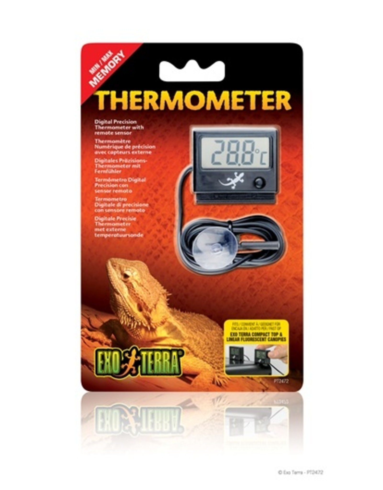 Exo Terra EXO TERRA LED Rept-O-Meter Thermometer