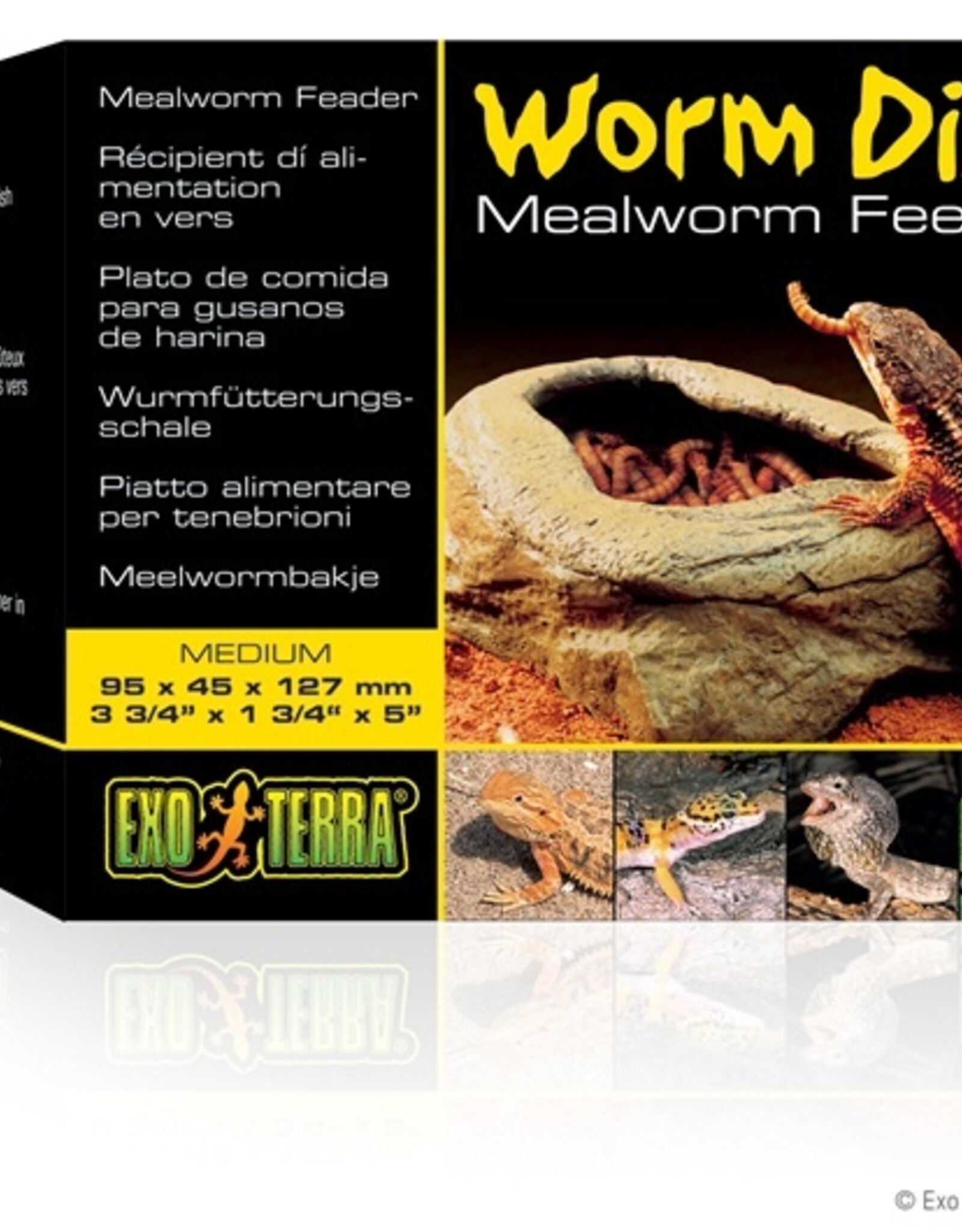 Exo Terra EXO TERRA Worm Feeder Dish