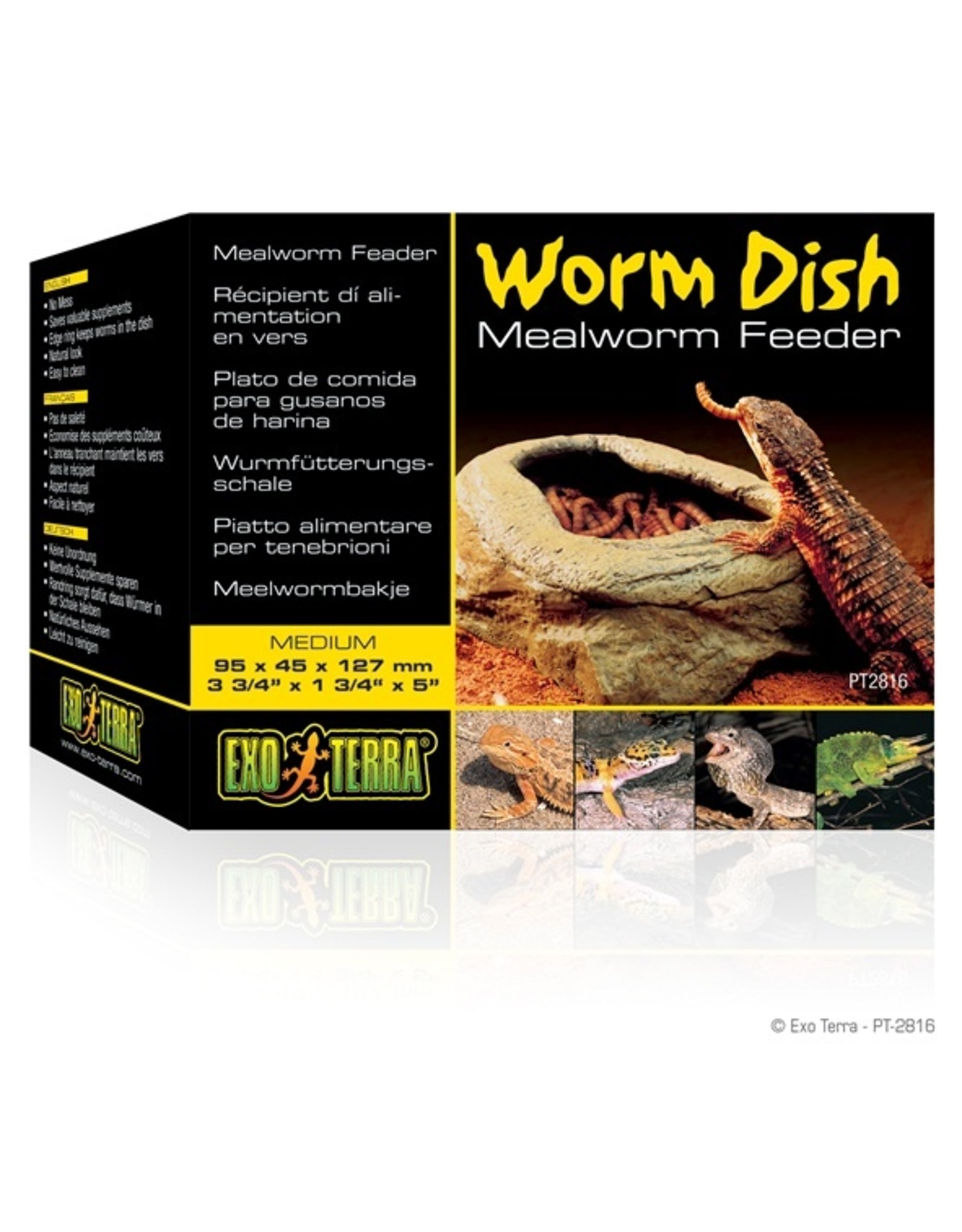 Exo Terra EXO TERRA Worm Feeder Dish