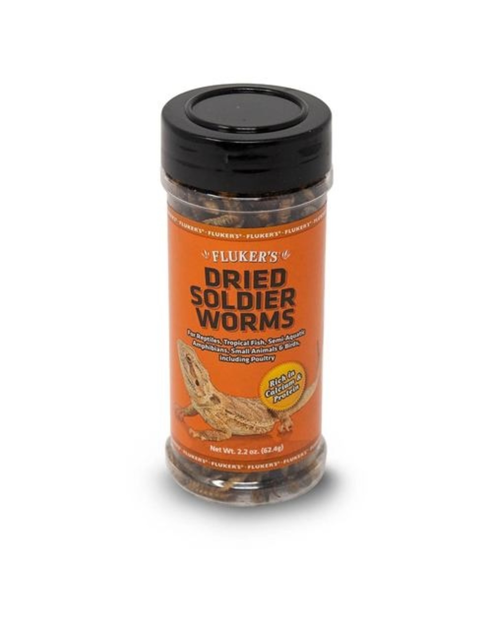 Fluker's Fluker's Dried Soldier Worms 2.2 oz.